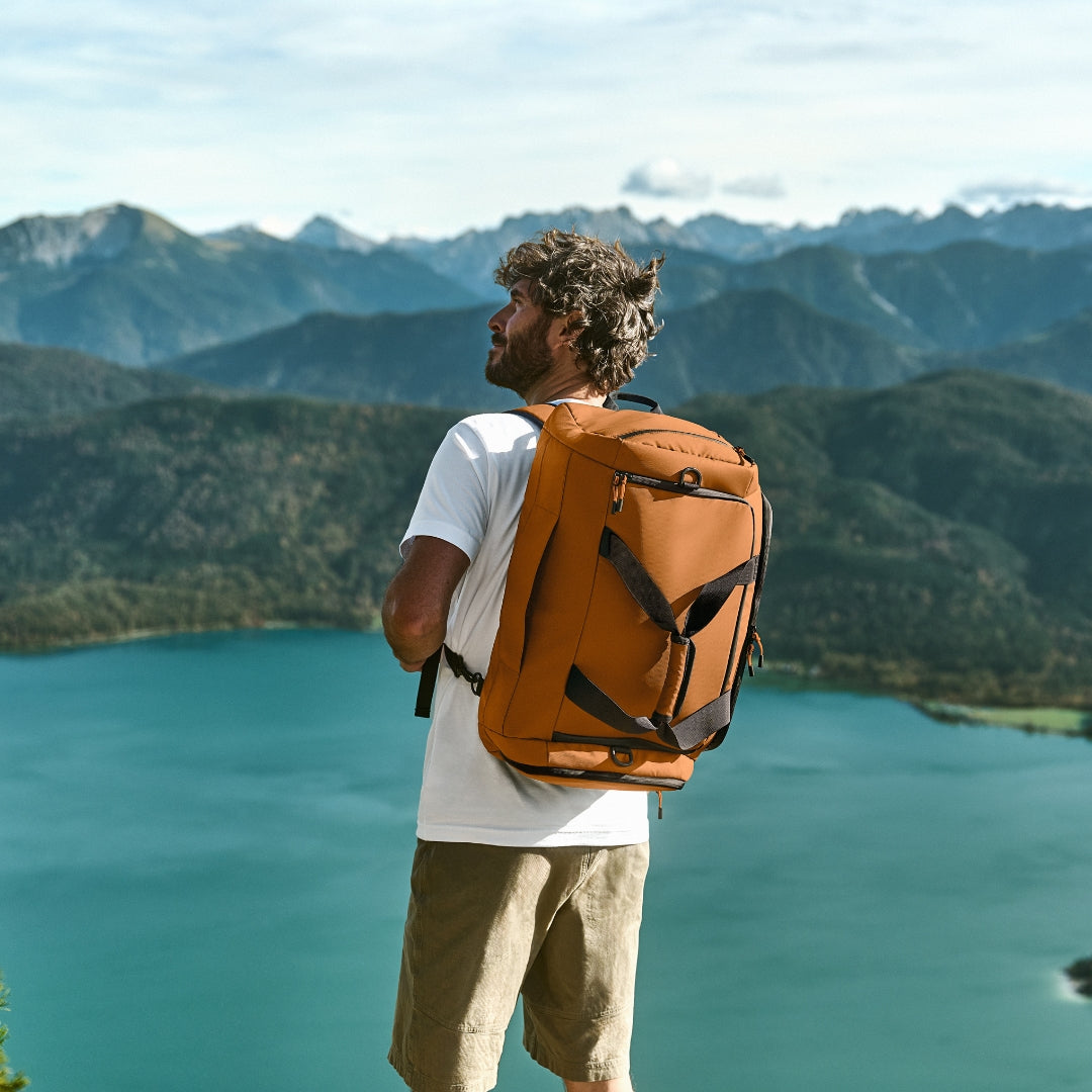 Briize - Weekendtas/Rugzak curry