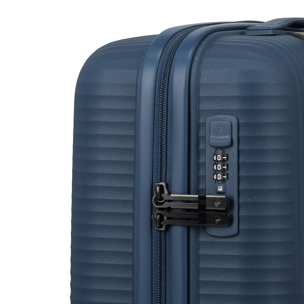 Air Stripe - Cabin Trolley 4w S Slim navy