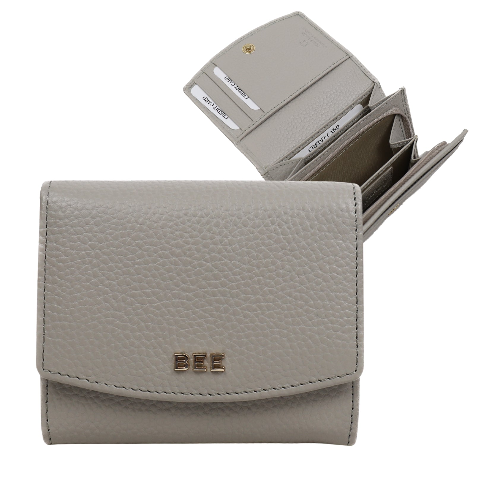 Wrap wallet 'Rosy' Ivory