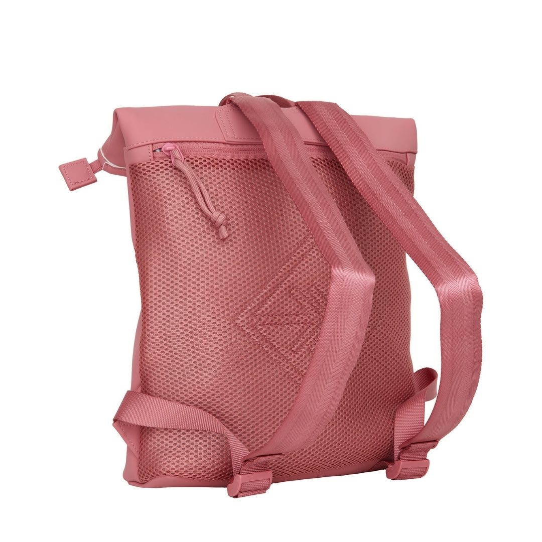 Branson - Mini waterafstotend rolltop rugzakje 'Los Angeles' 7L blush pink