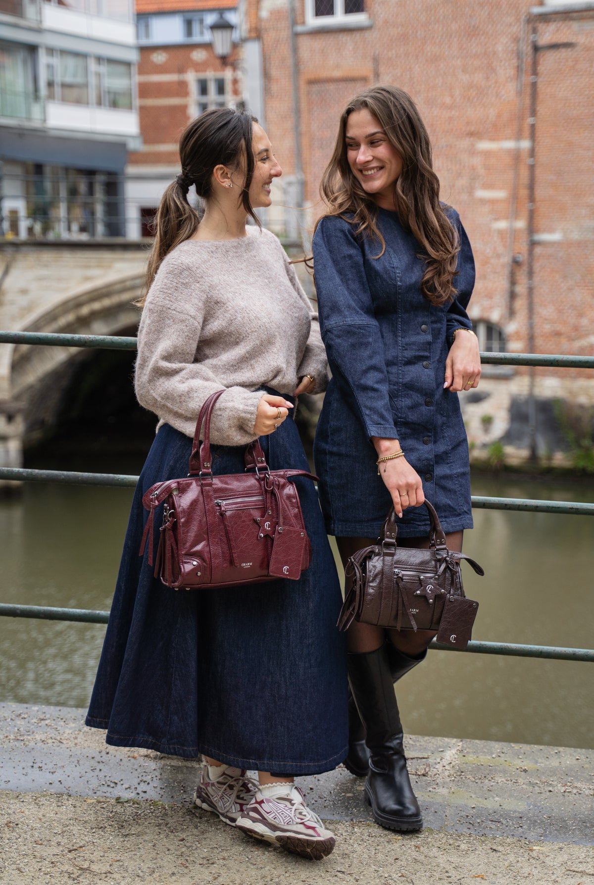Berlin - Handtasje bordeaux