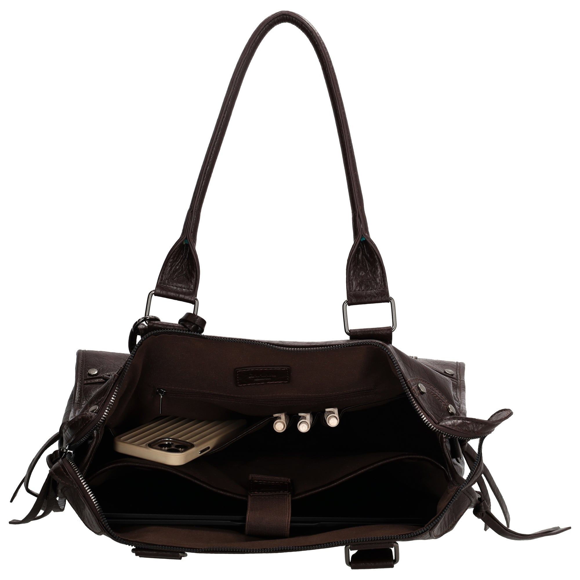 Berlin - Laptoptas 15.6'' donkerbruin