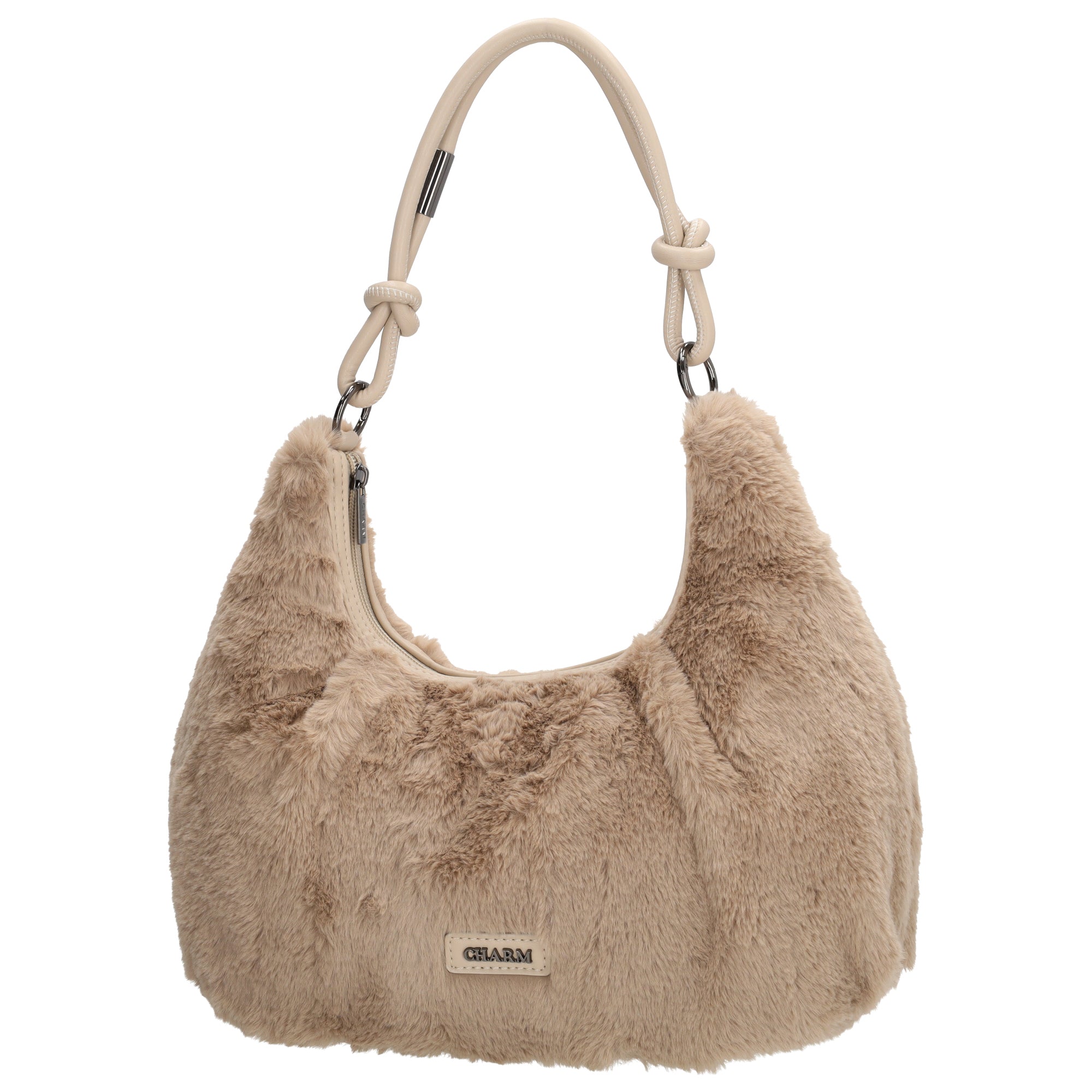 Oslo - Handbag/shoulder bag M taupe