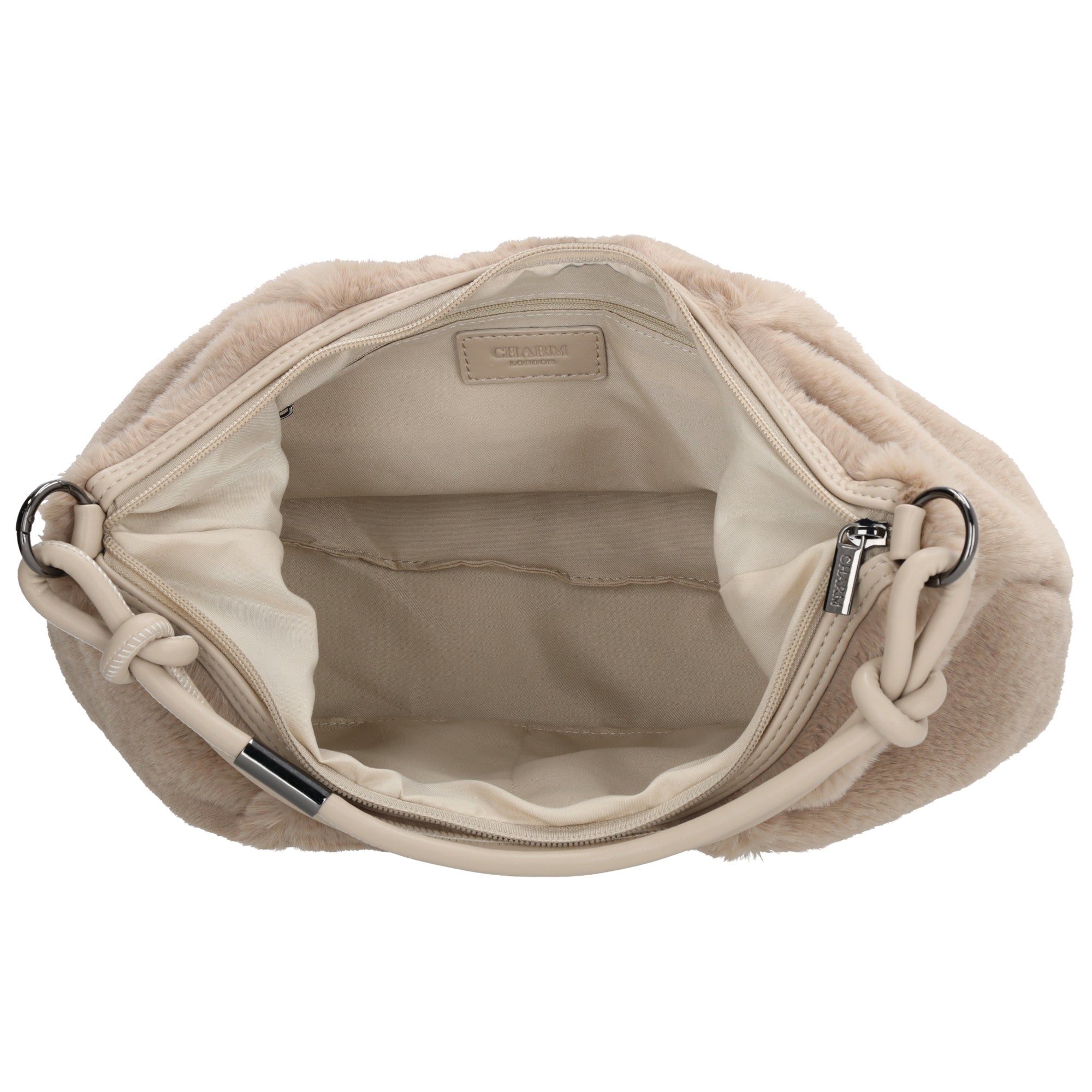 Oslo - Handbag/shoulder bag M taupe