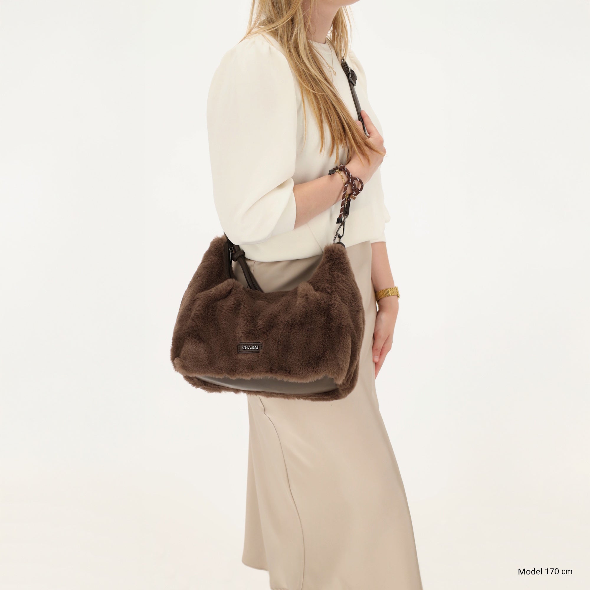 Oslo - Hand/Shoulder Bag M mocha