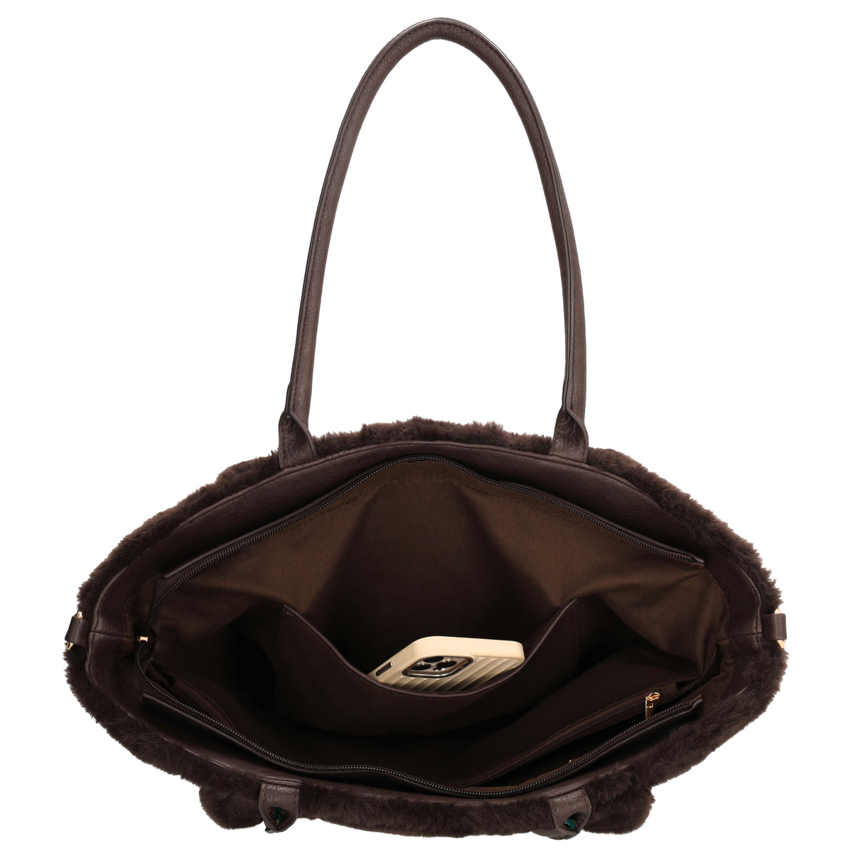 Dubai Deluxe - shopper donkerbruin