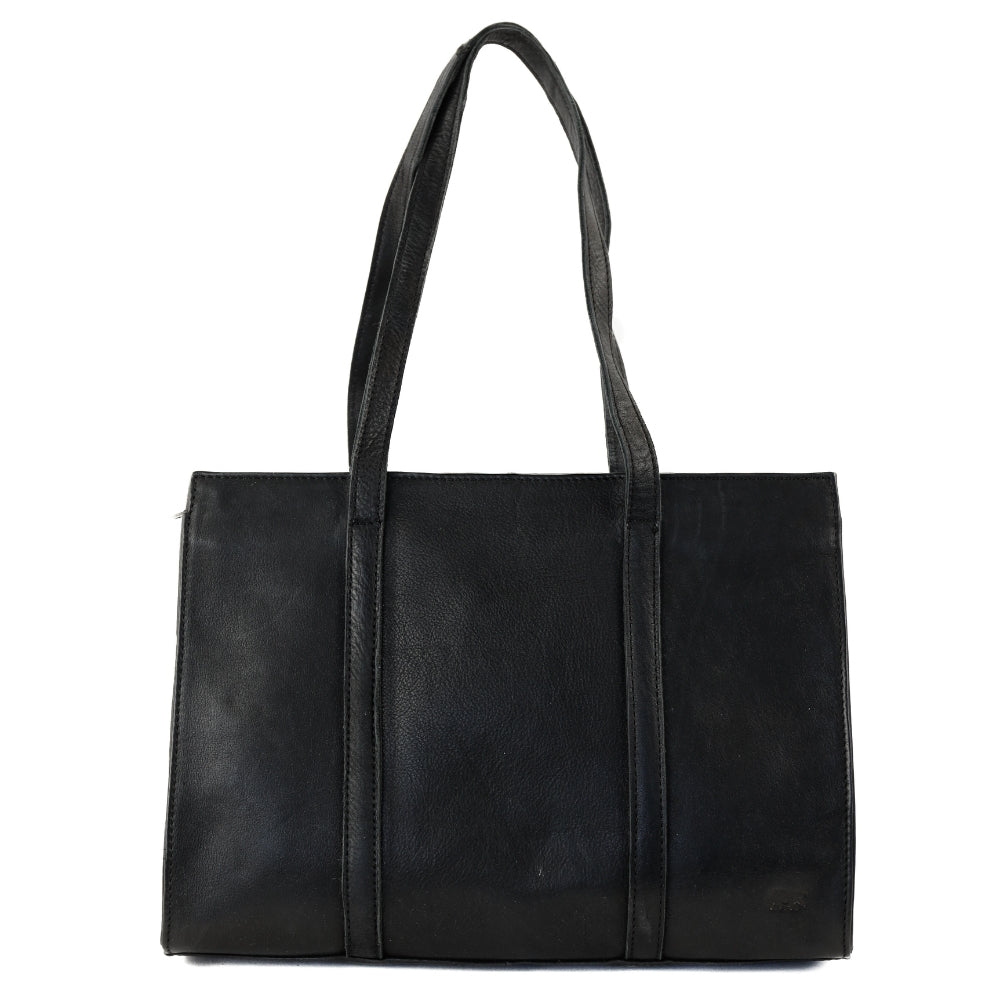 Hand/shoulder bag 'Leonie' black