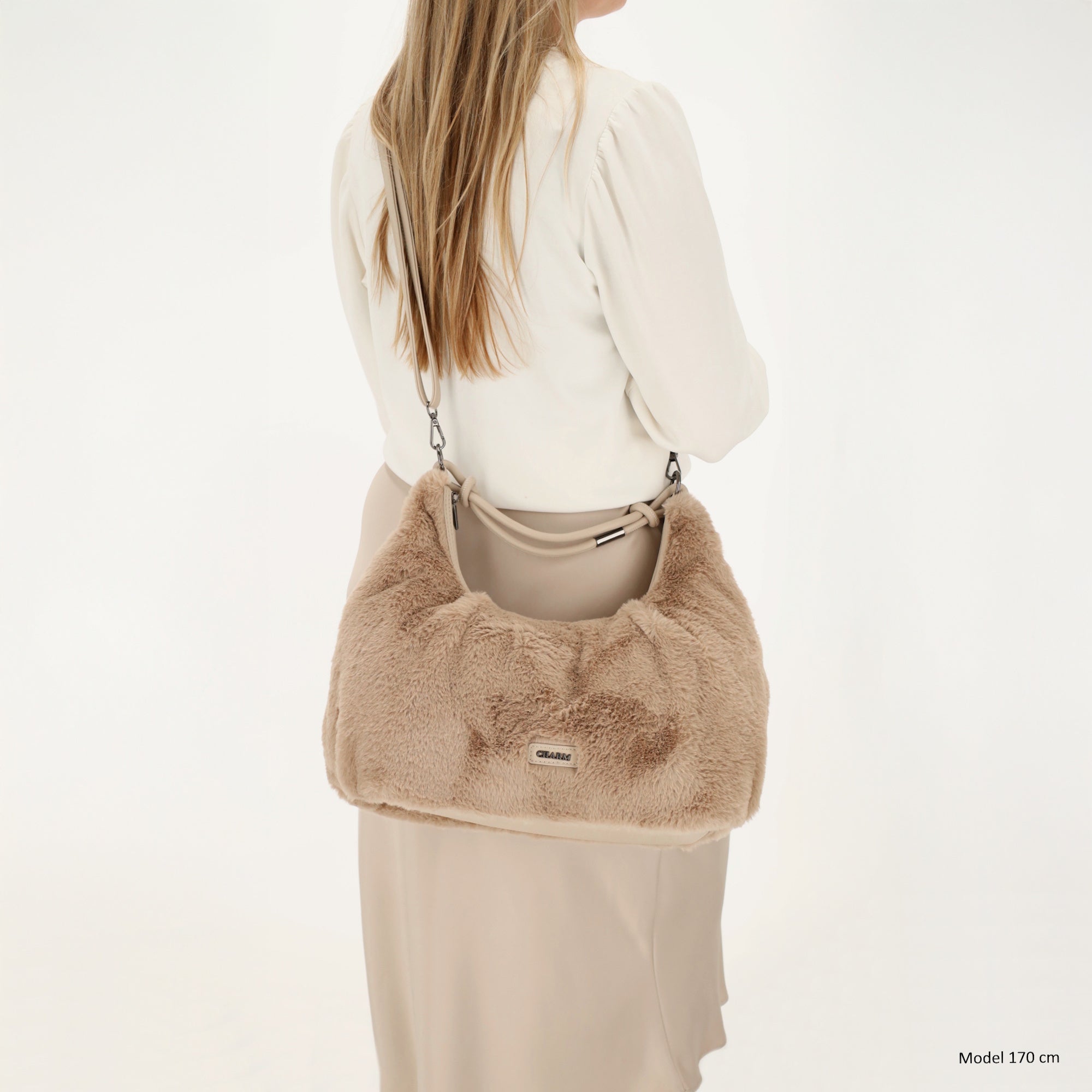 Oslo - Hand-/schoudertas L taupe