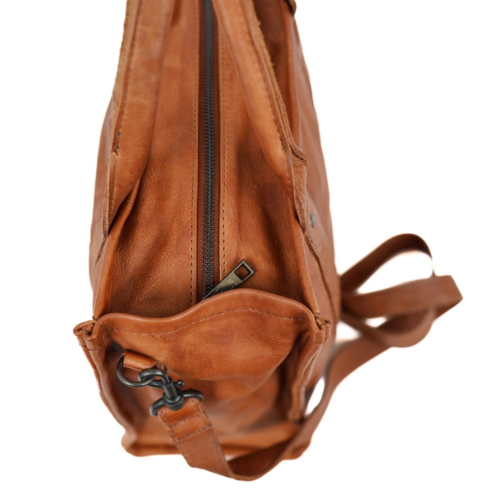 Tote bag 'Pepe' L cognac