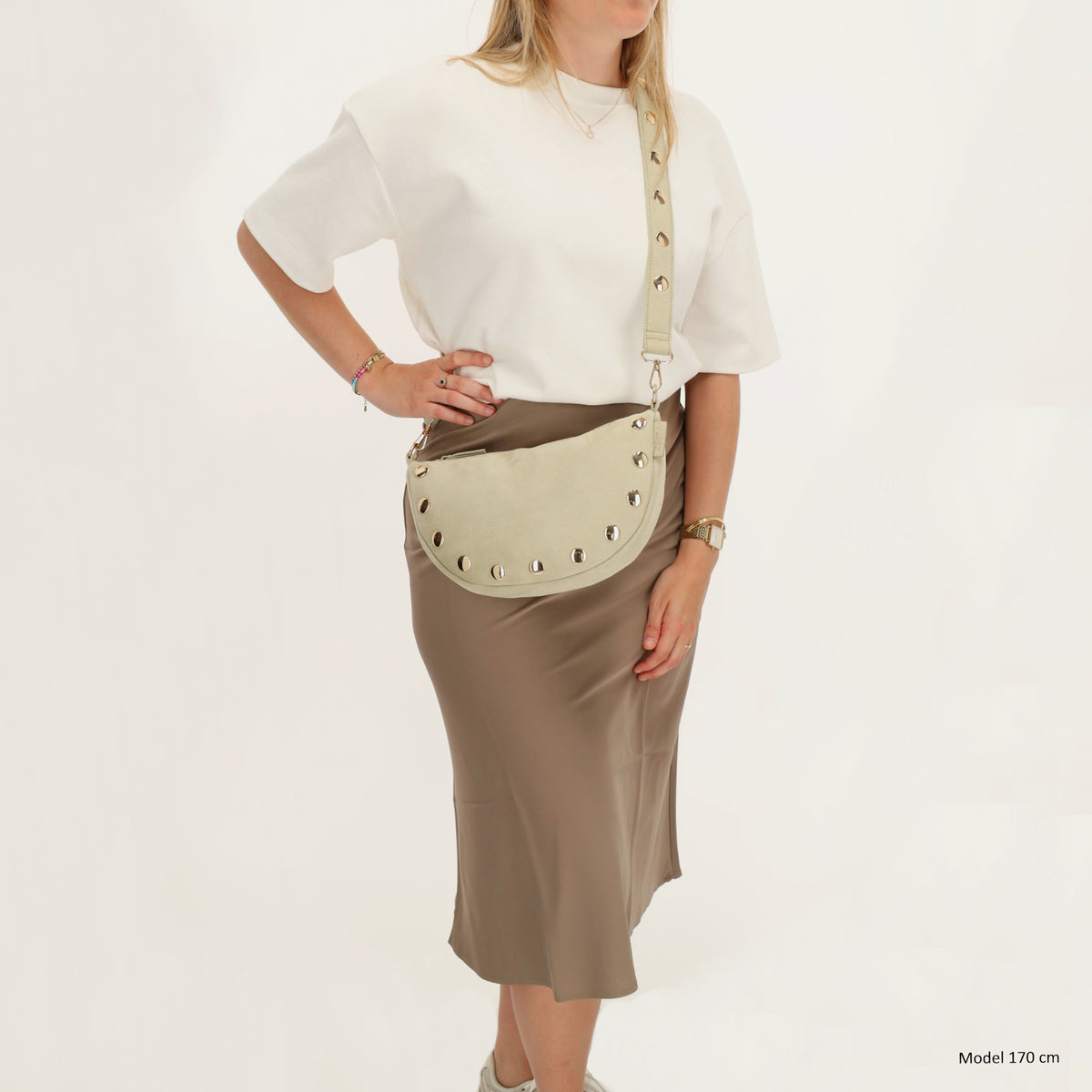 Zebra Trends 'Lilou' crossbodytas lichttaupe
