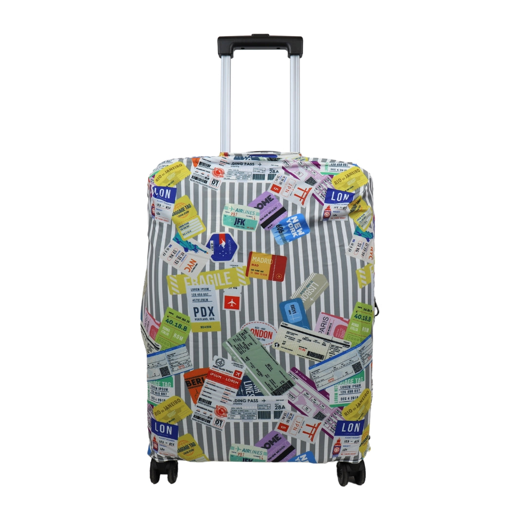 Travelite Suitcase Cover M tickets