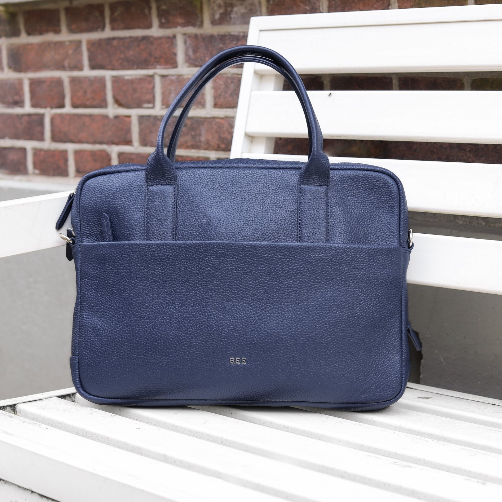 Compact Laptop Bag 'Gia' Peacoat