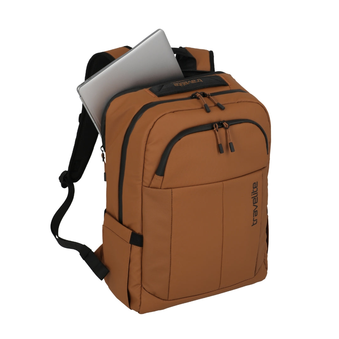 Briize - Waterafstotende Laptop Rugzak M 15.6” curry