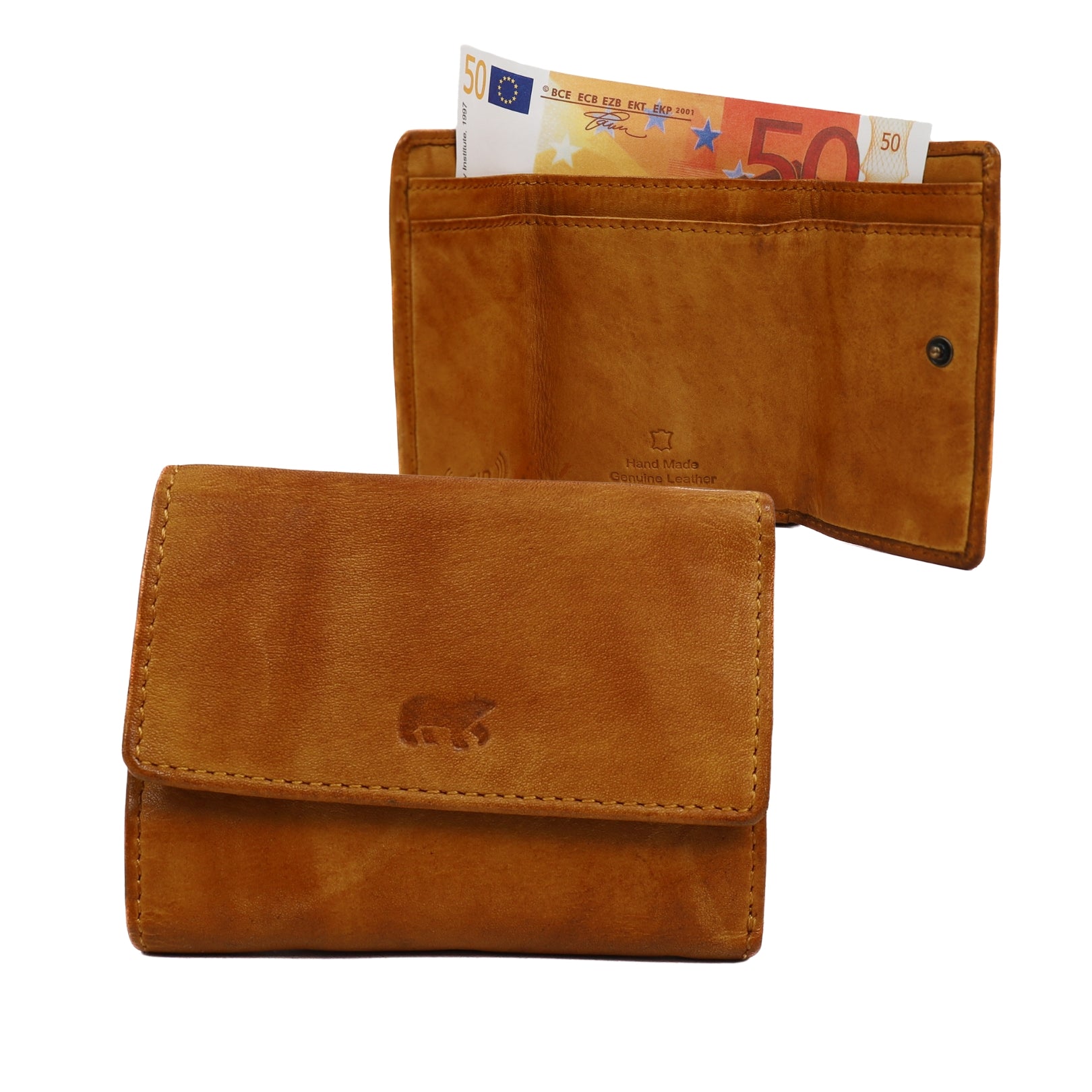 Wallet 'Jolie' yellow ocher - CL 14618