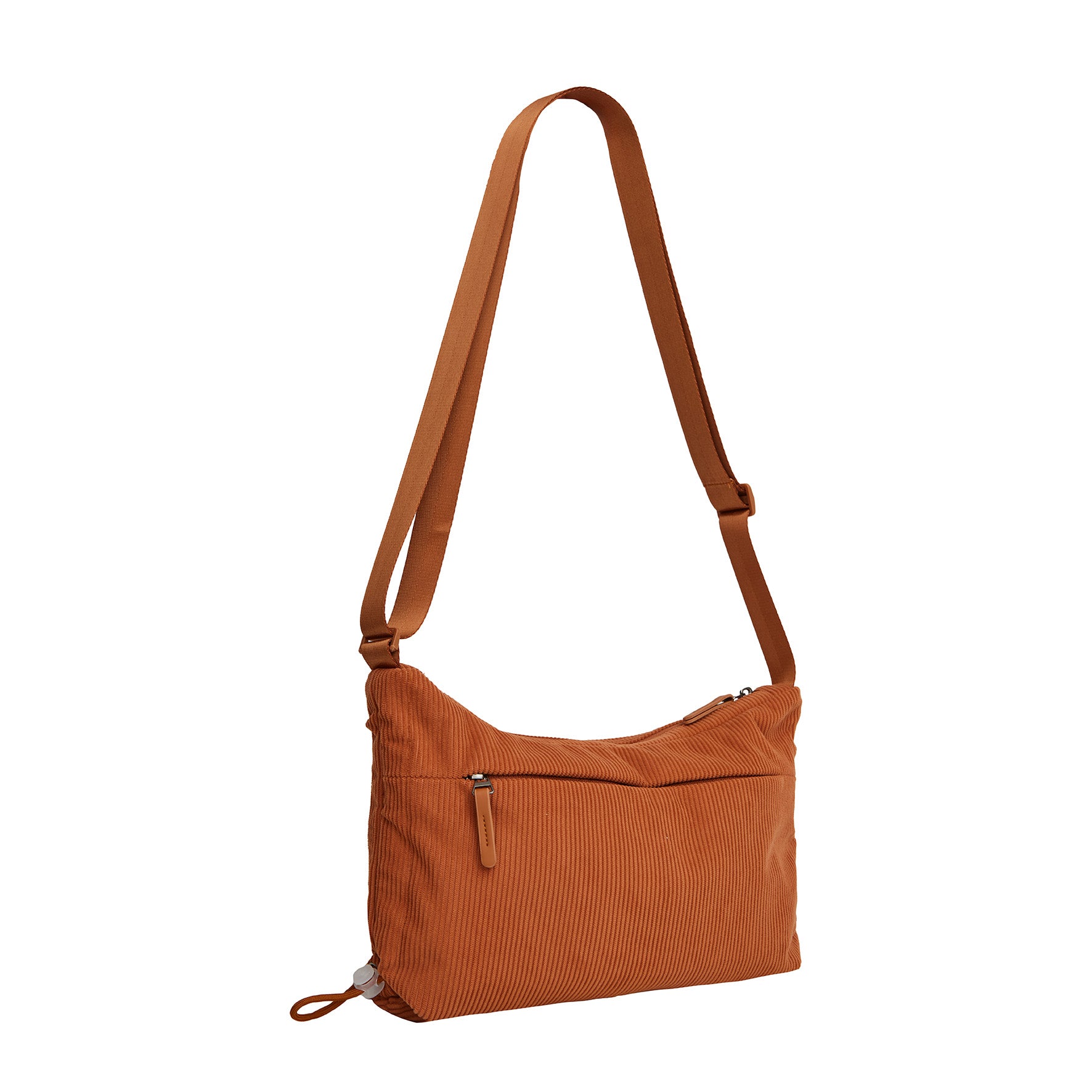 Ribbi - Schoudertasje 'Rose' coffee brown