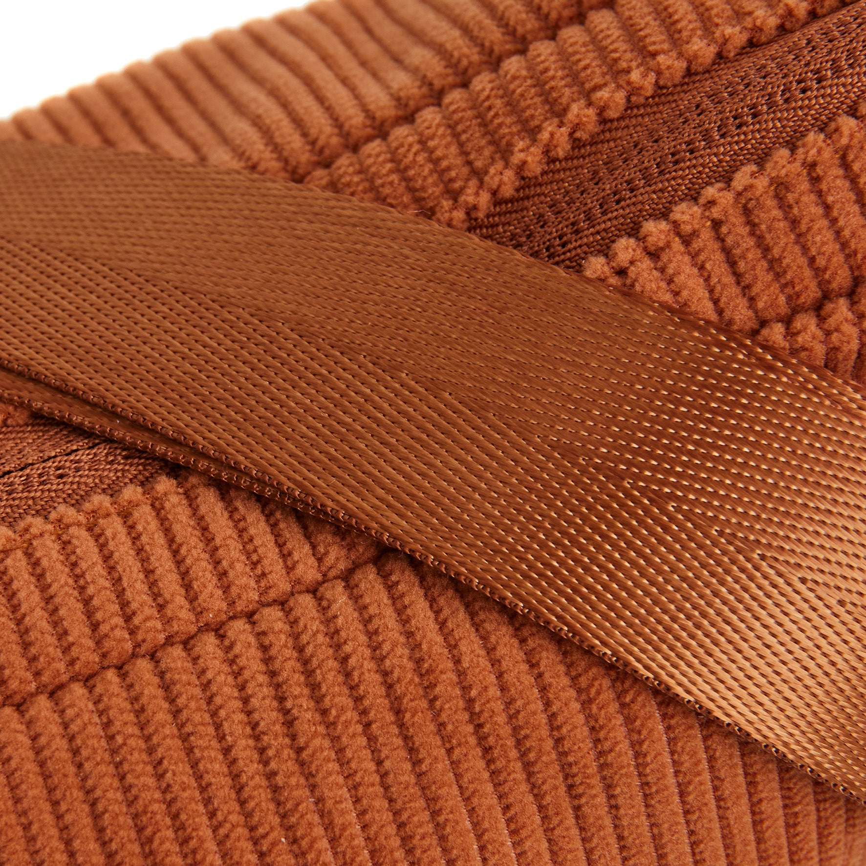 Ribbi - Schoudertasje 'Rose' coffee brown