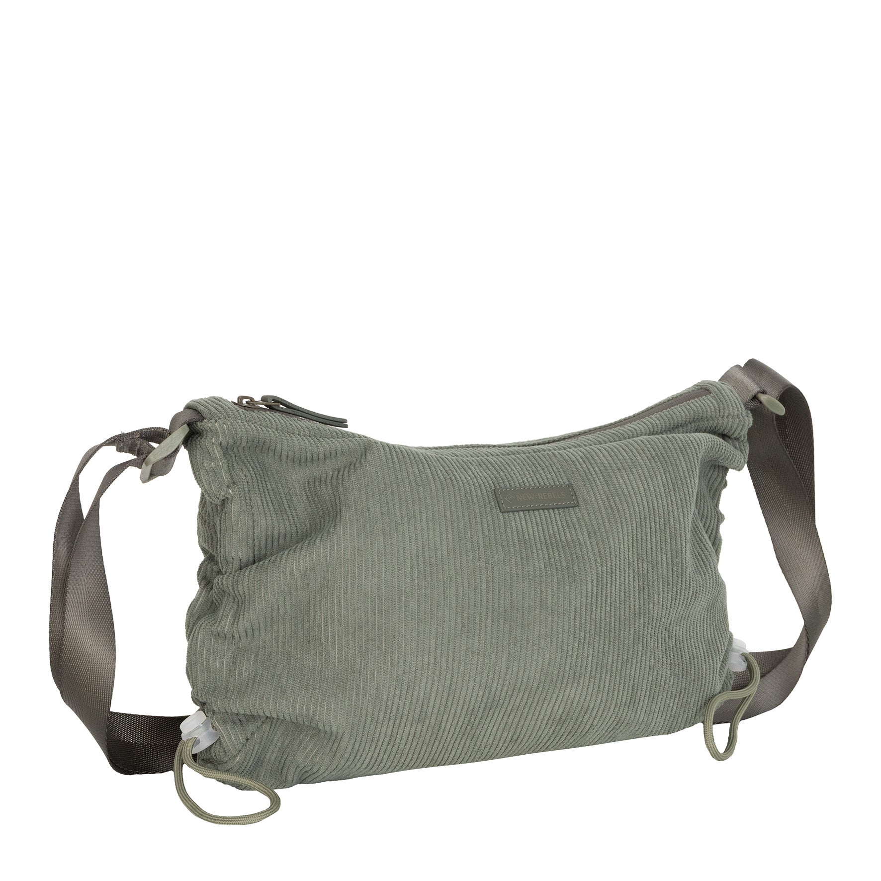 Ribbi - Schoudertasje 'Rose' sage green