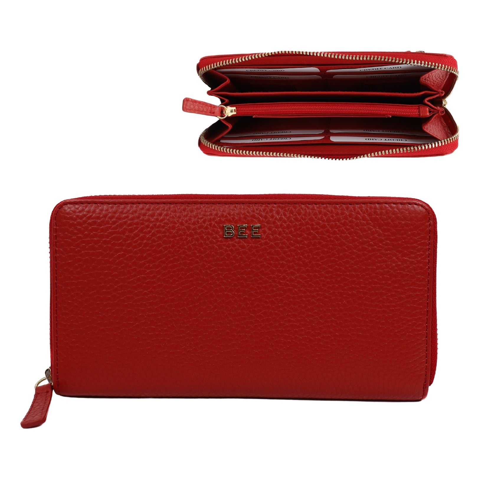 Zip wallet 'Mykki' Red