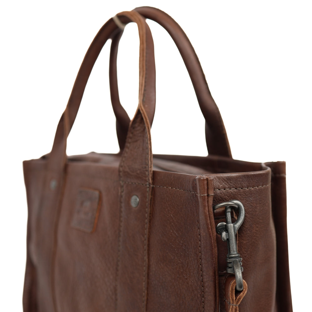Tote bag 'Pepe' M dark brown