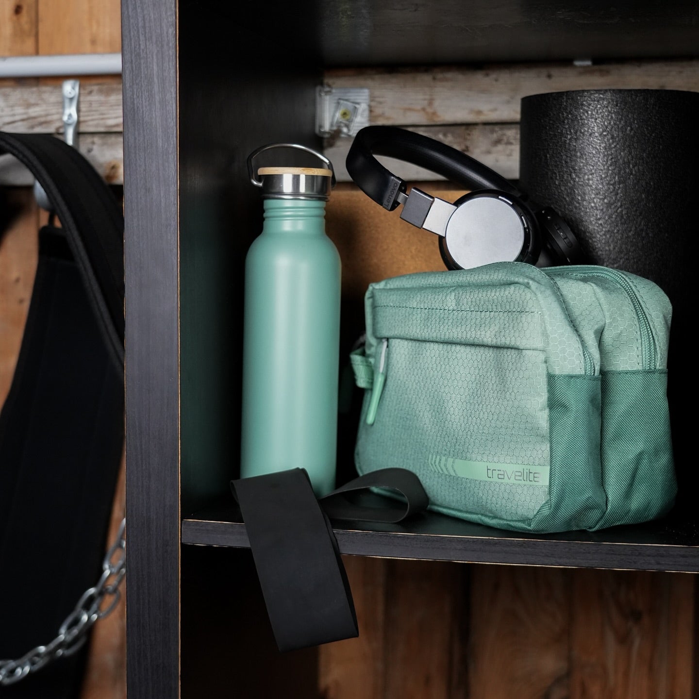 Travelite Kick Off Toiletry bag petrol