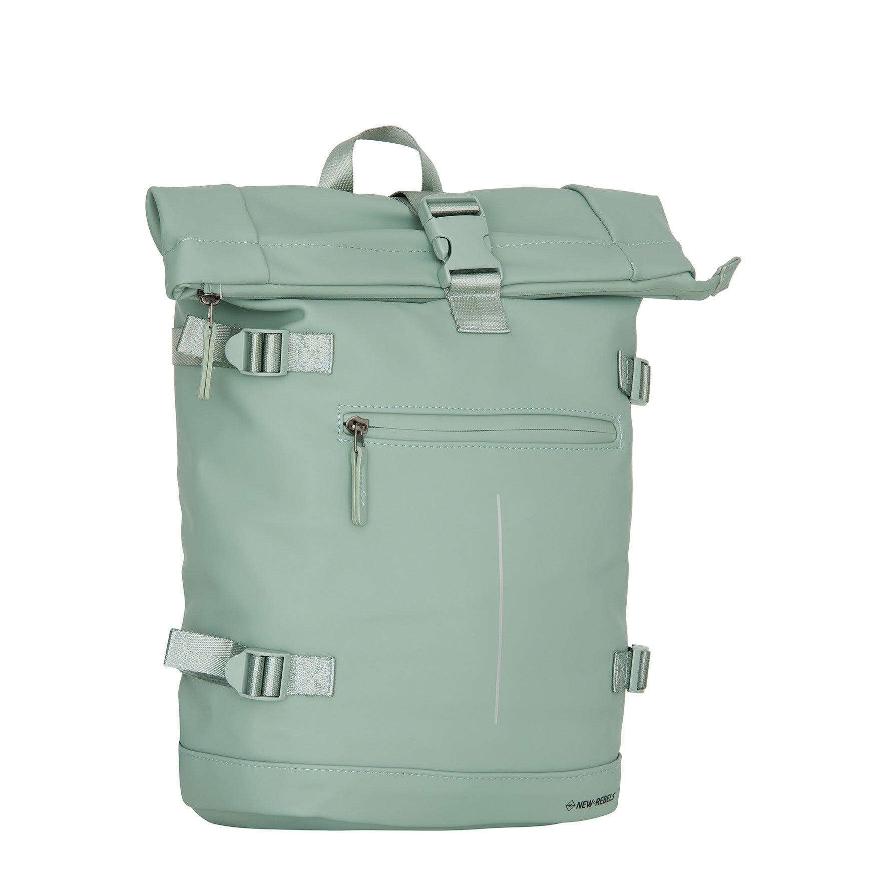 Water-repellent backpack 'William' sage green 17L