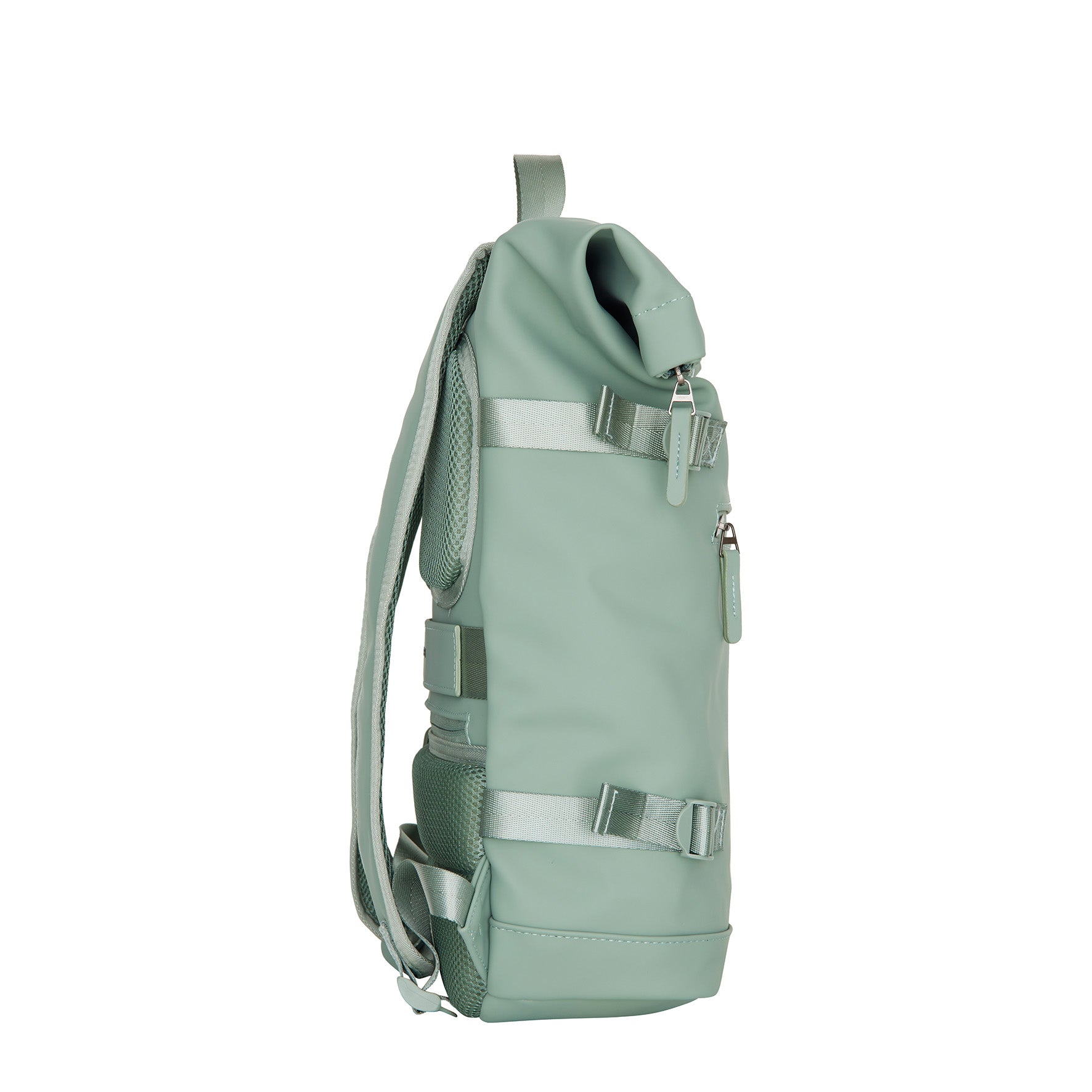 Water-repellent backpack 'William' sage green 17L