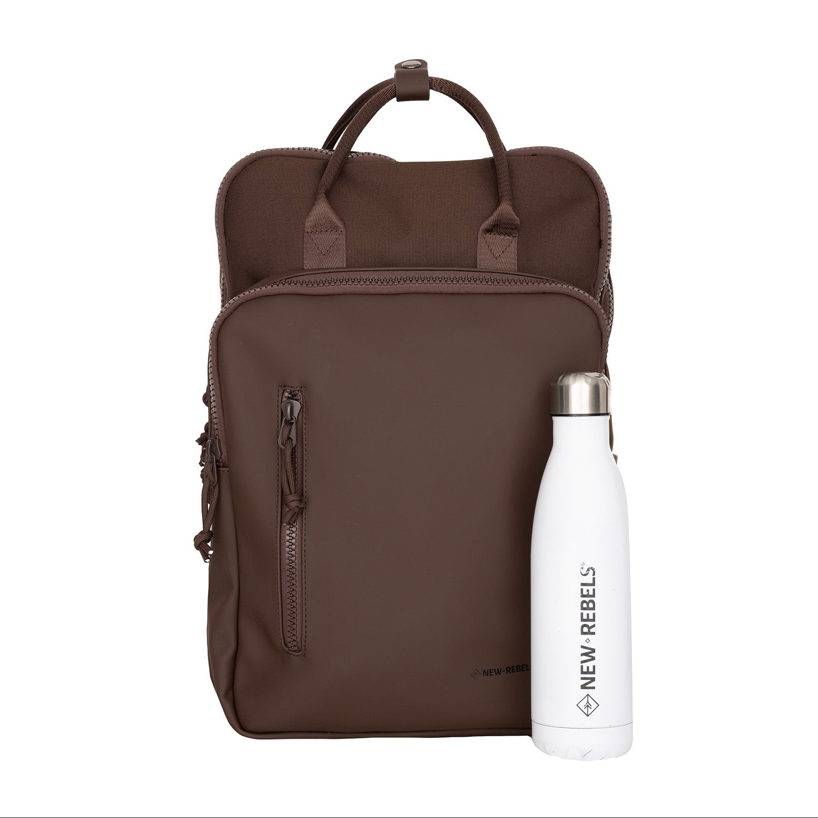 Bruce - Water-repellent backpack 'Milwaukee' brown