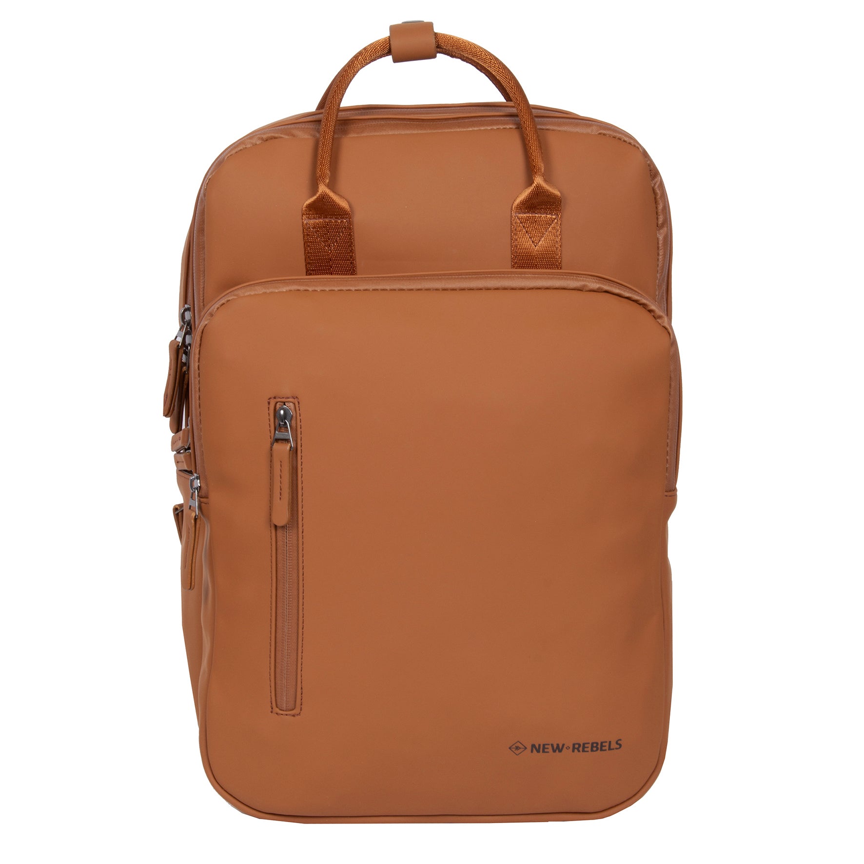 Water-repellent backpack 'Milwaukee' cognac