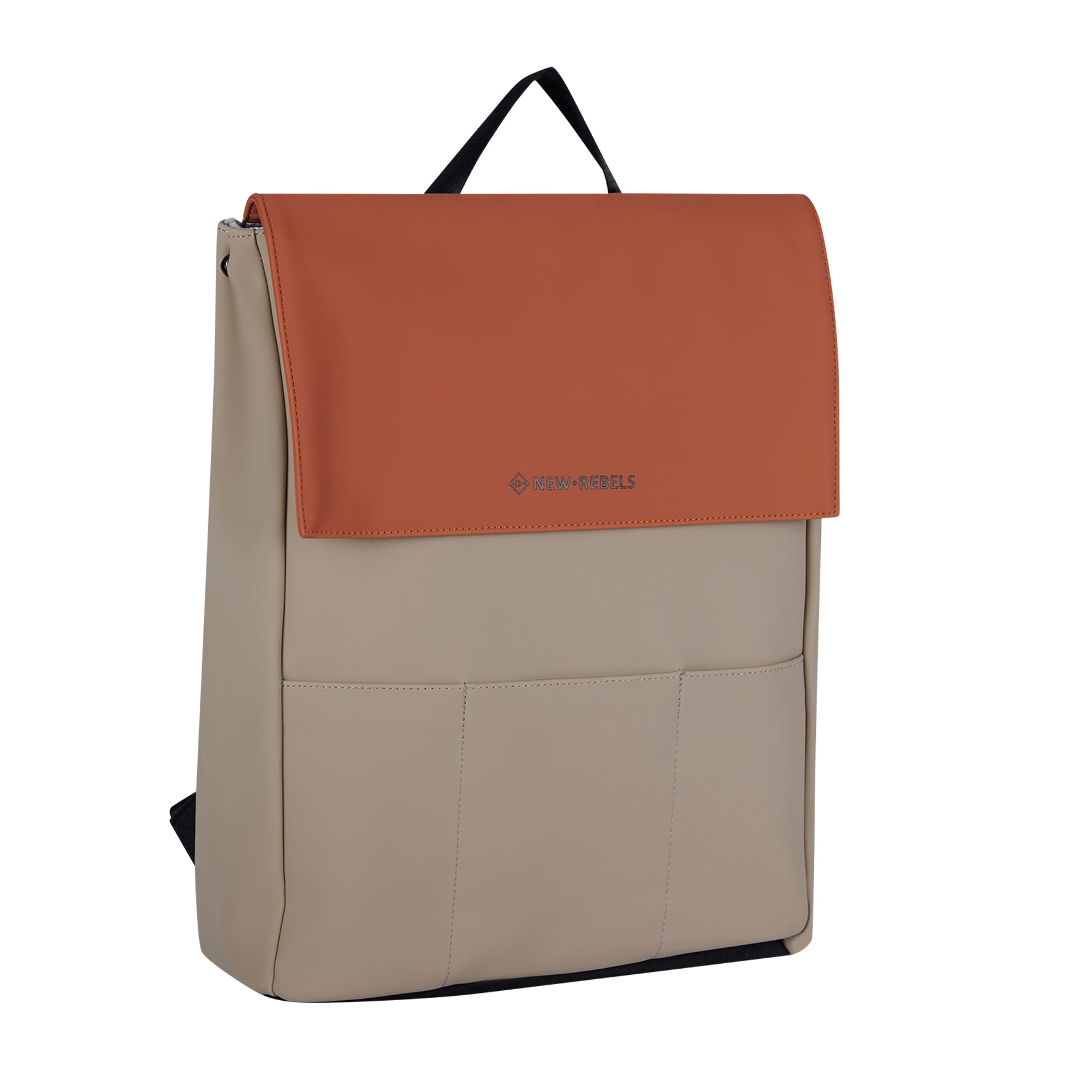 Backpack 'Lincoln' orange/beige 17L