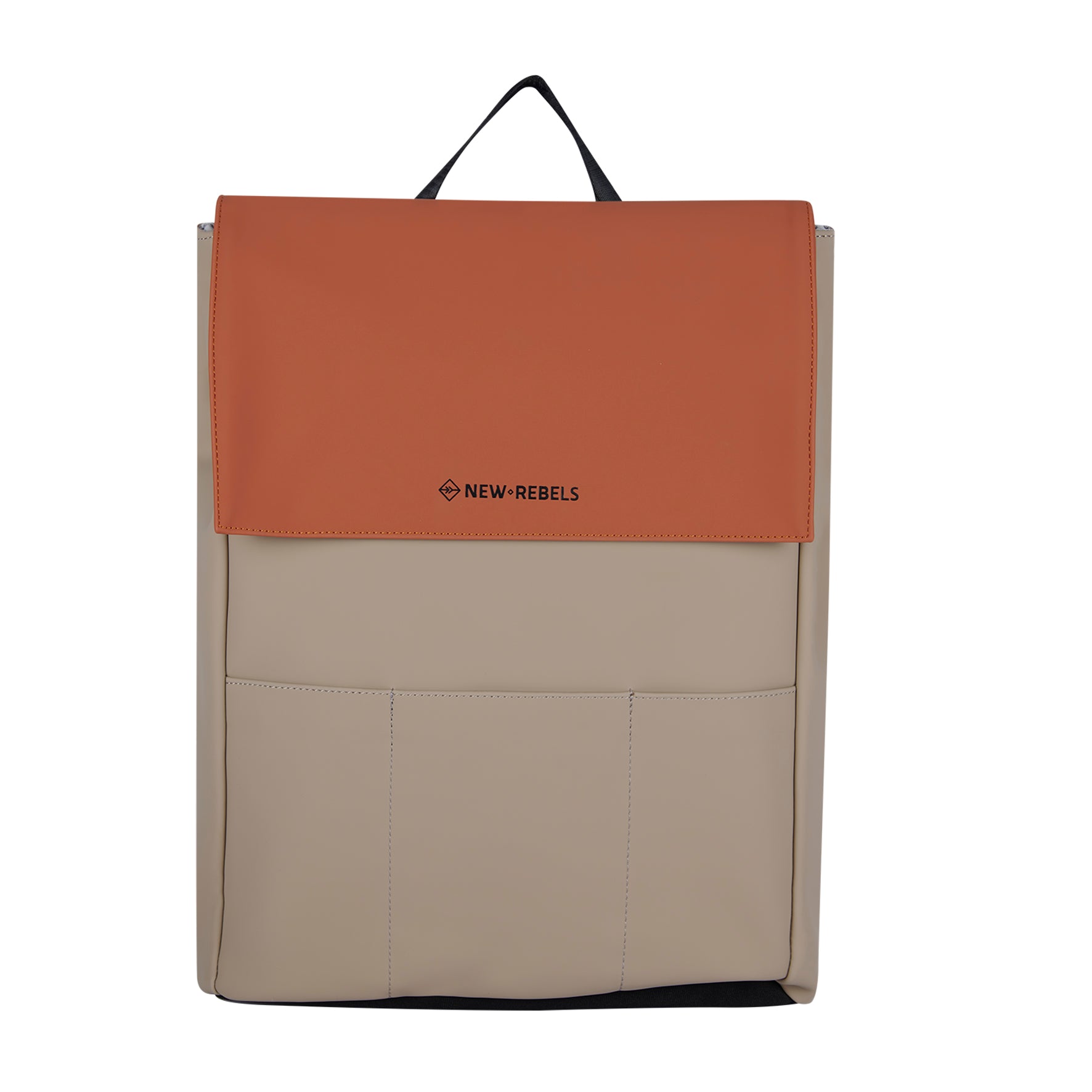 Backpack 'Lincoln' orange/beige 17L
