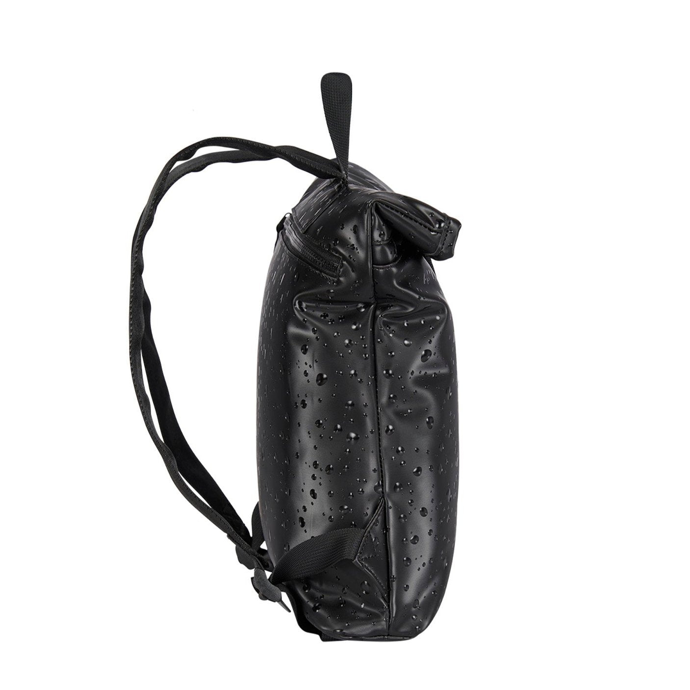 Water-repellent backpack 'Droplets' 9L black