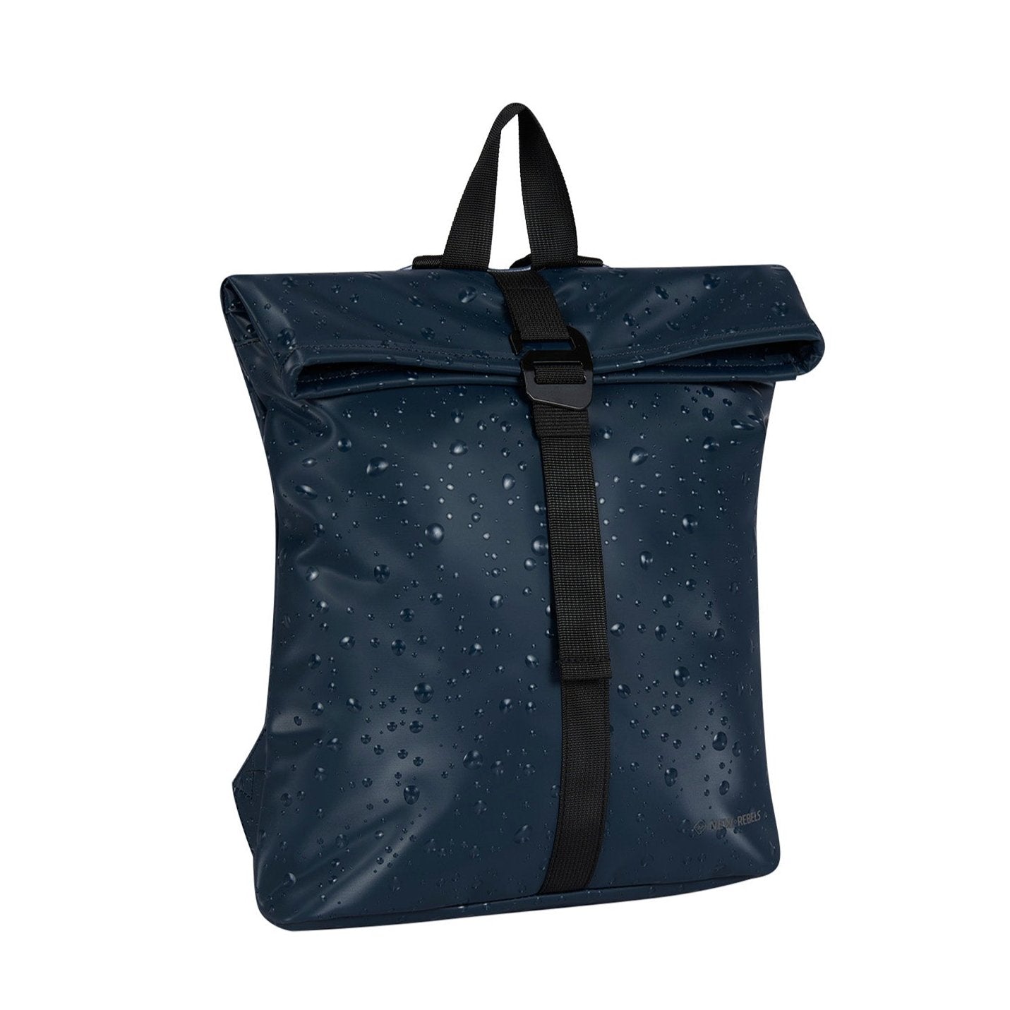 Water-repellent backpack 'Droplets' 9L navy