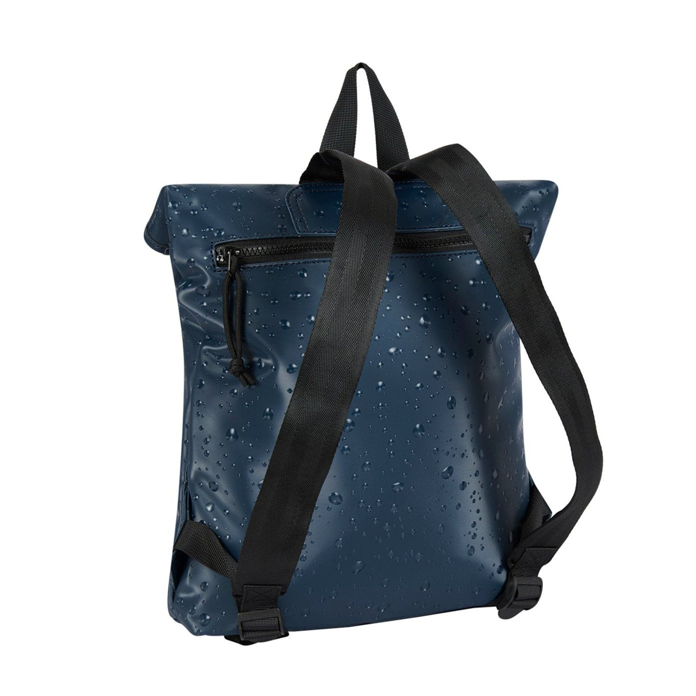 Water-repellent backpack 'Droplets' 9L navy