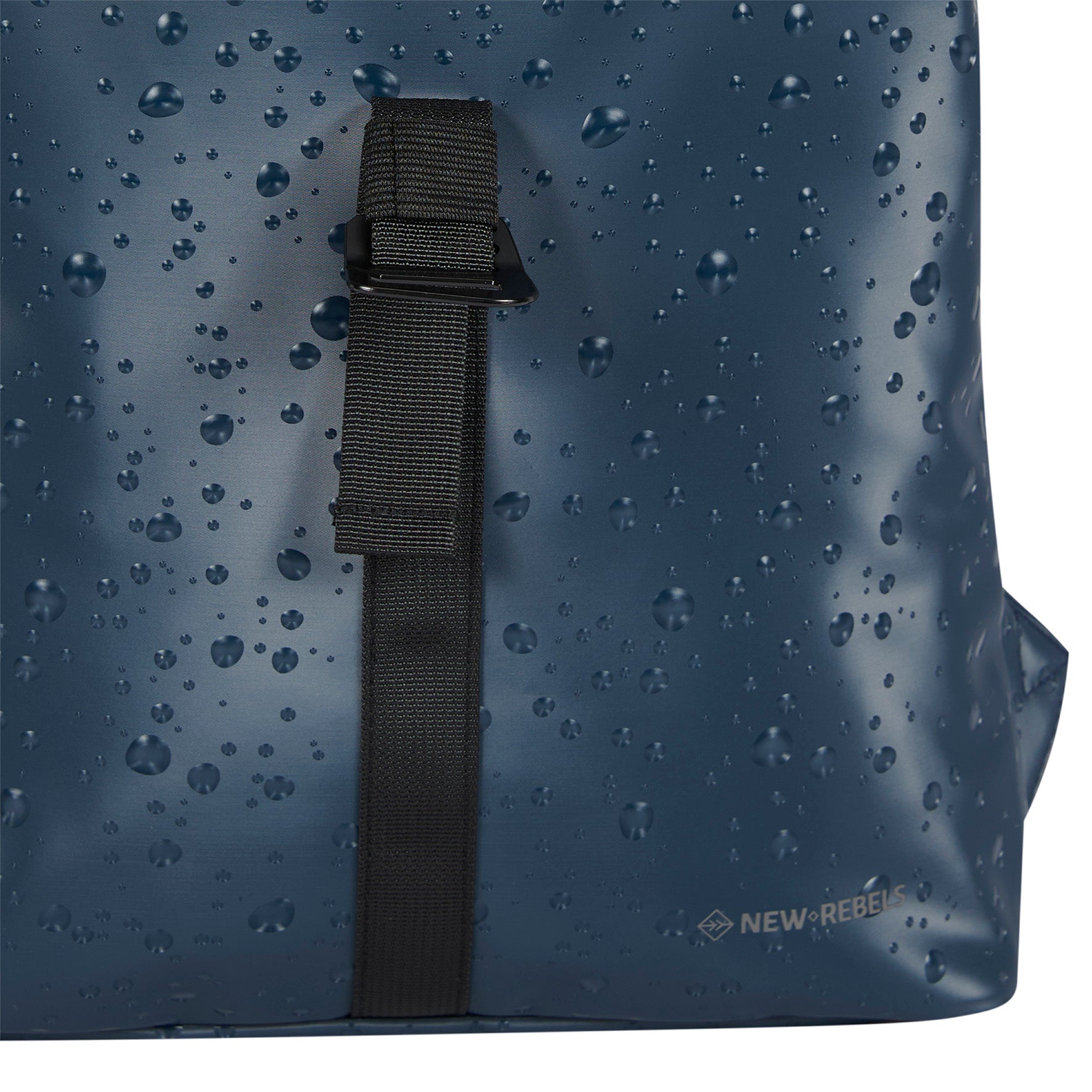 Water-repellent backpack 'Droplets' 9L navy