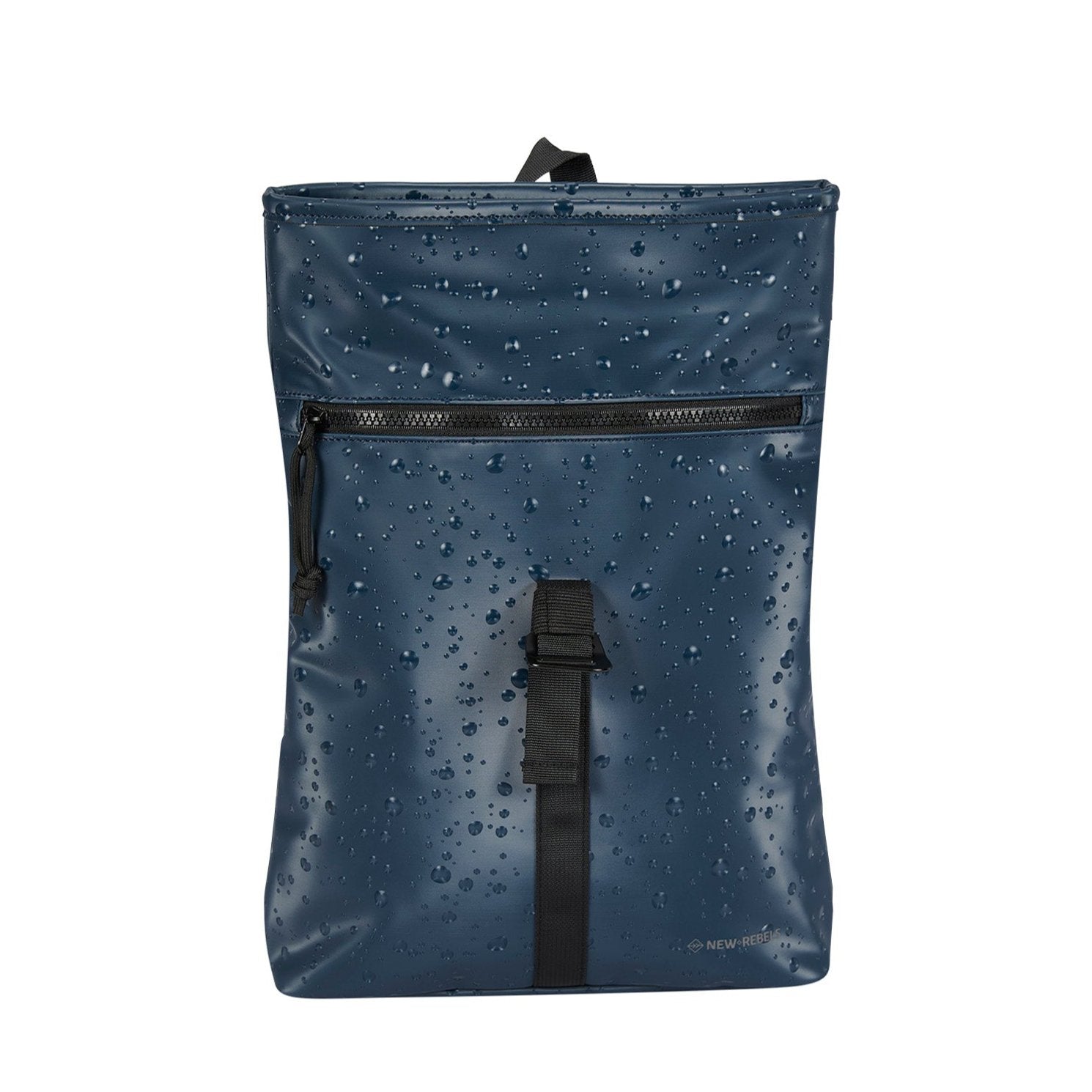 Water-repellent backpack 'Droplets' 9L navy