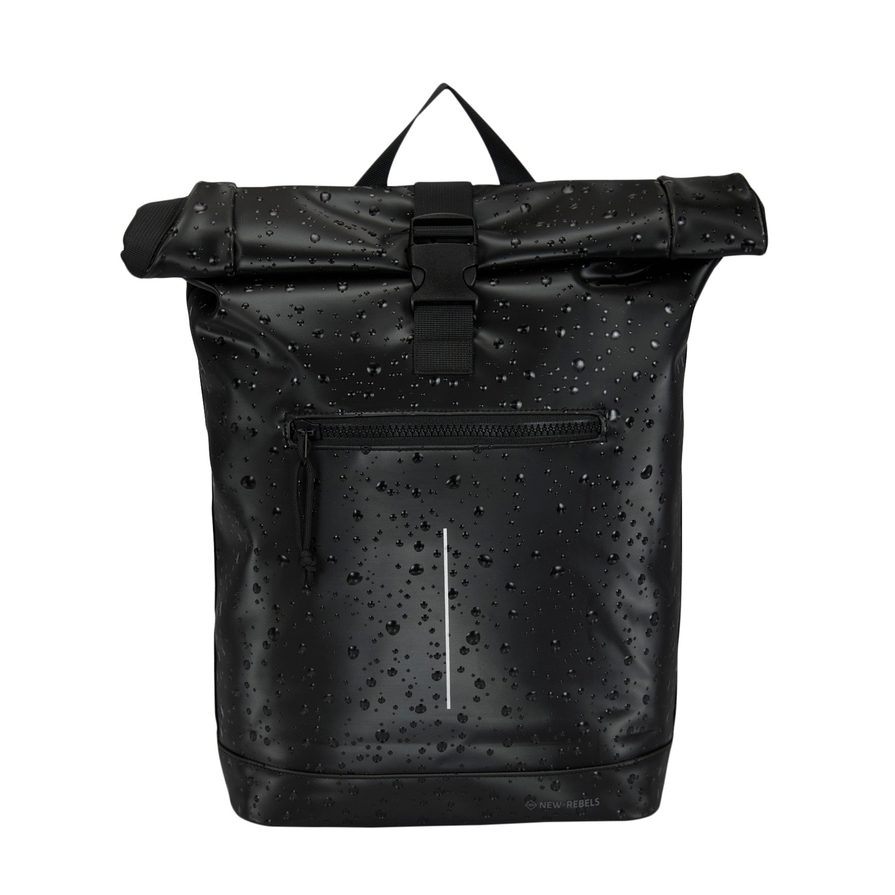 Water repellent backpack 'Droplets' 16L black