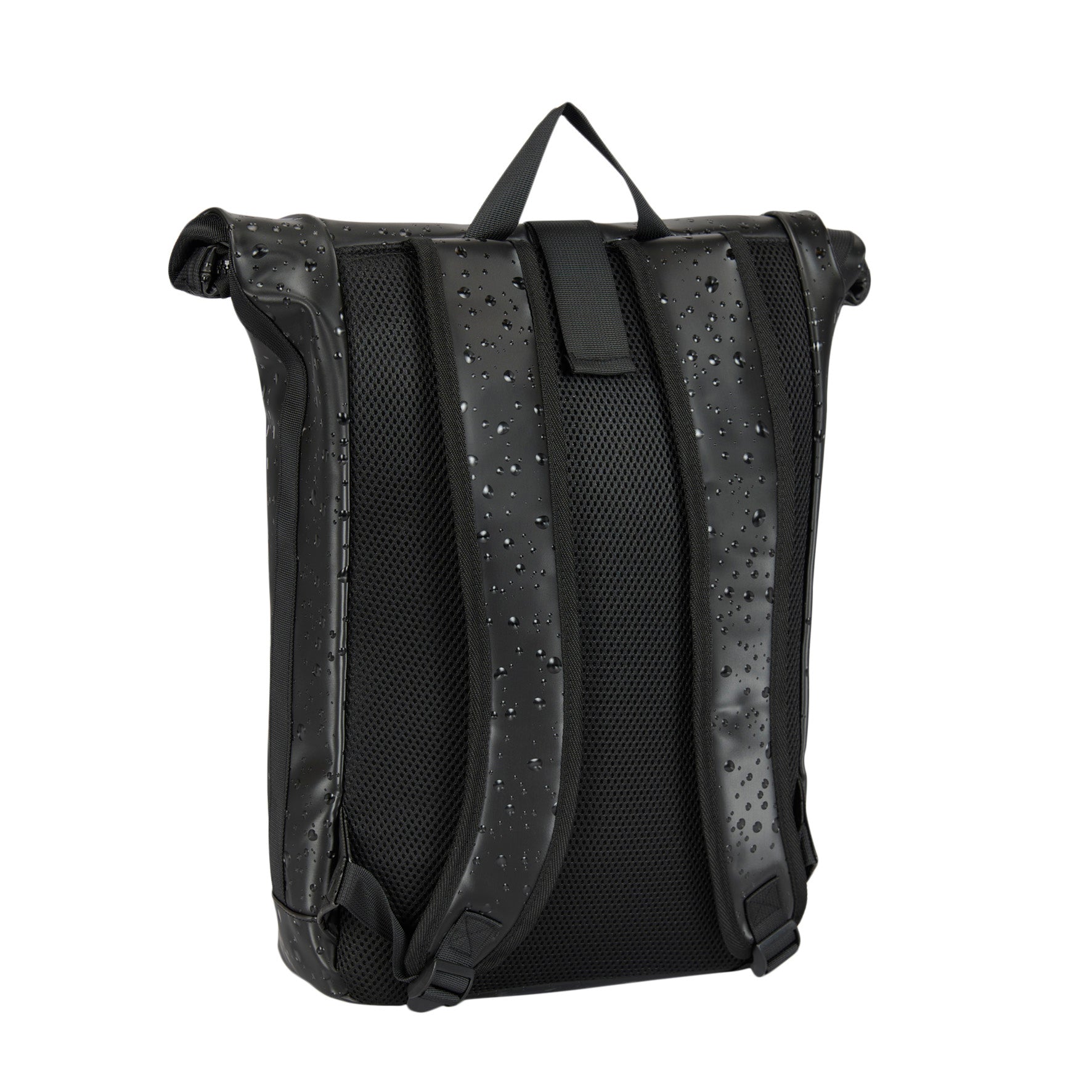 Water repellent backpack 'Droplets' 16L black