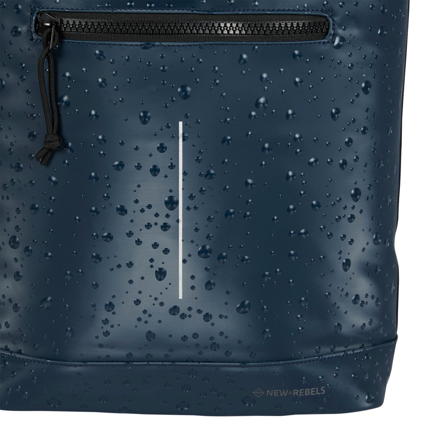 Water repellent backpack 'Droplets' 16L navy