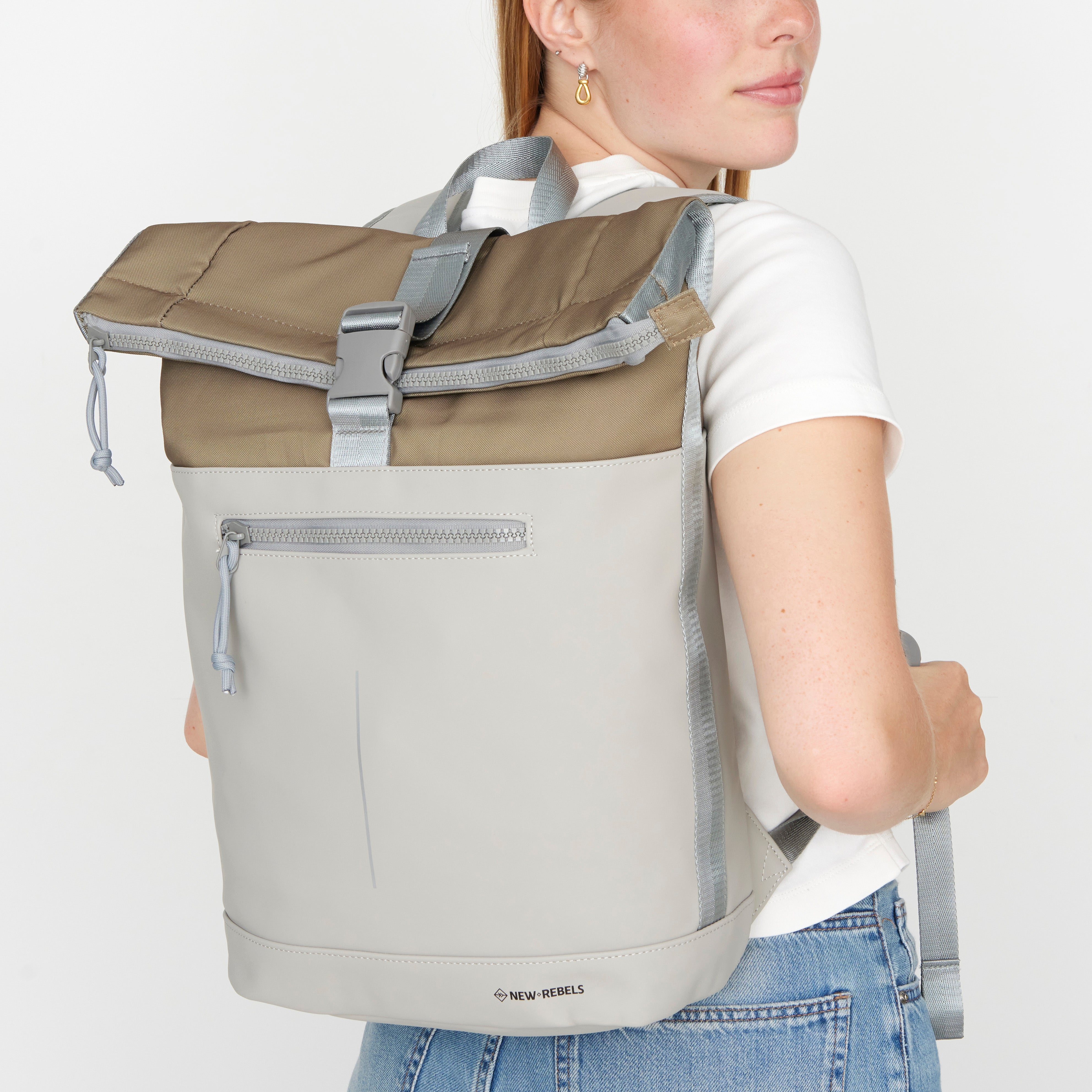 Water-repellent backpack 'Mart' 16L Ferron grey