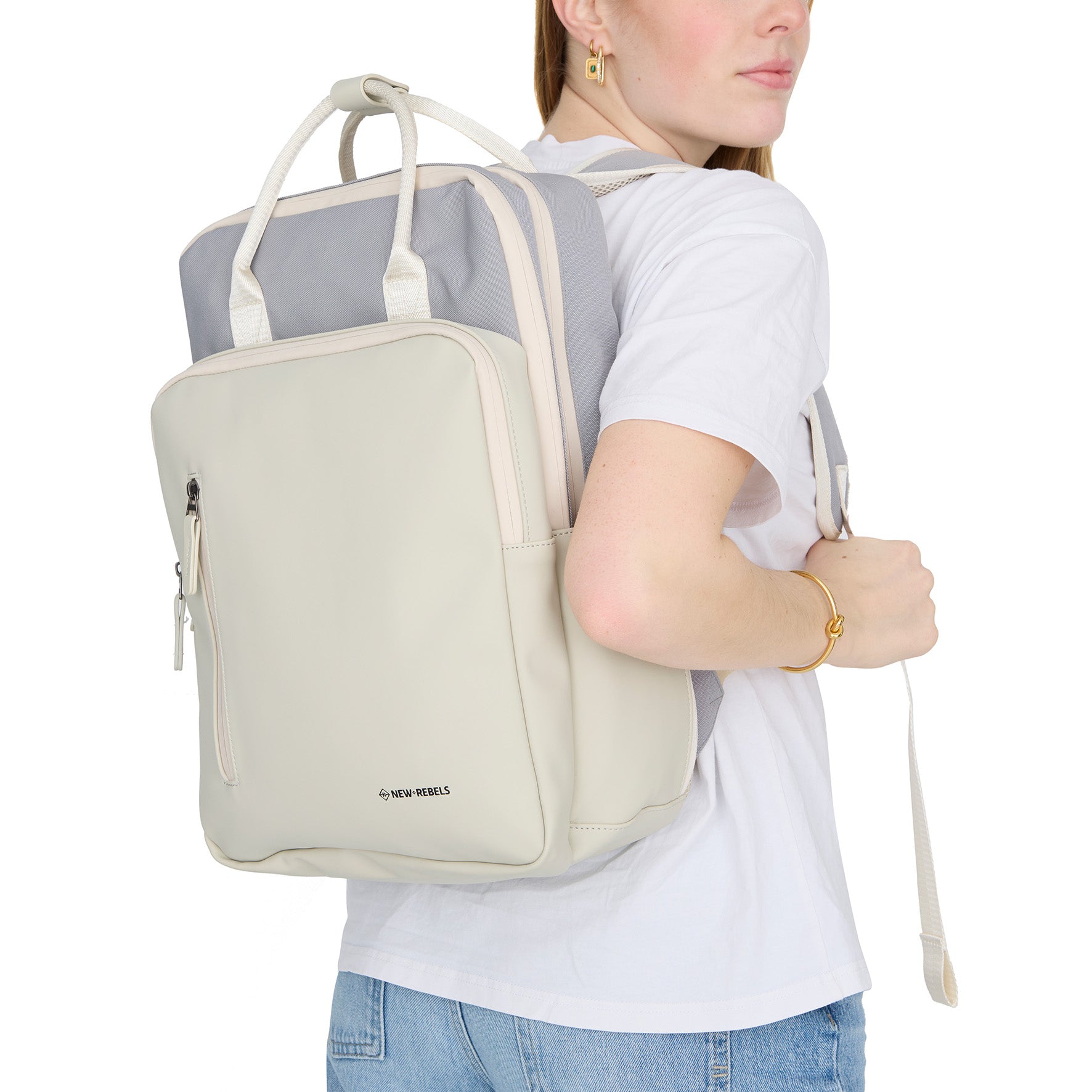 Waterafstotende rugzak 'Milwaukee' Ferron Beige