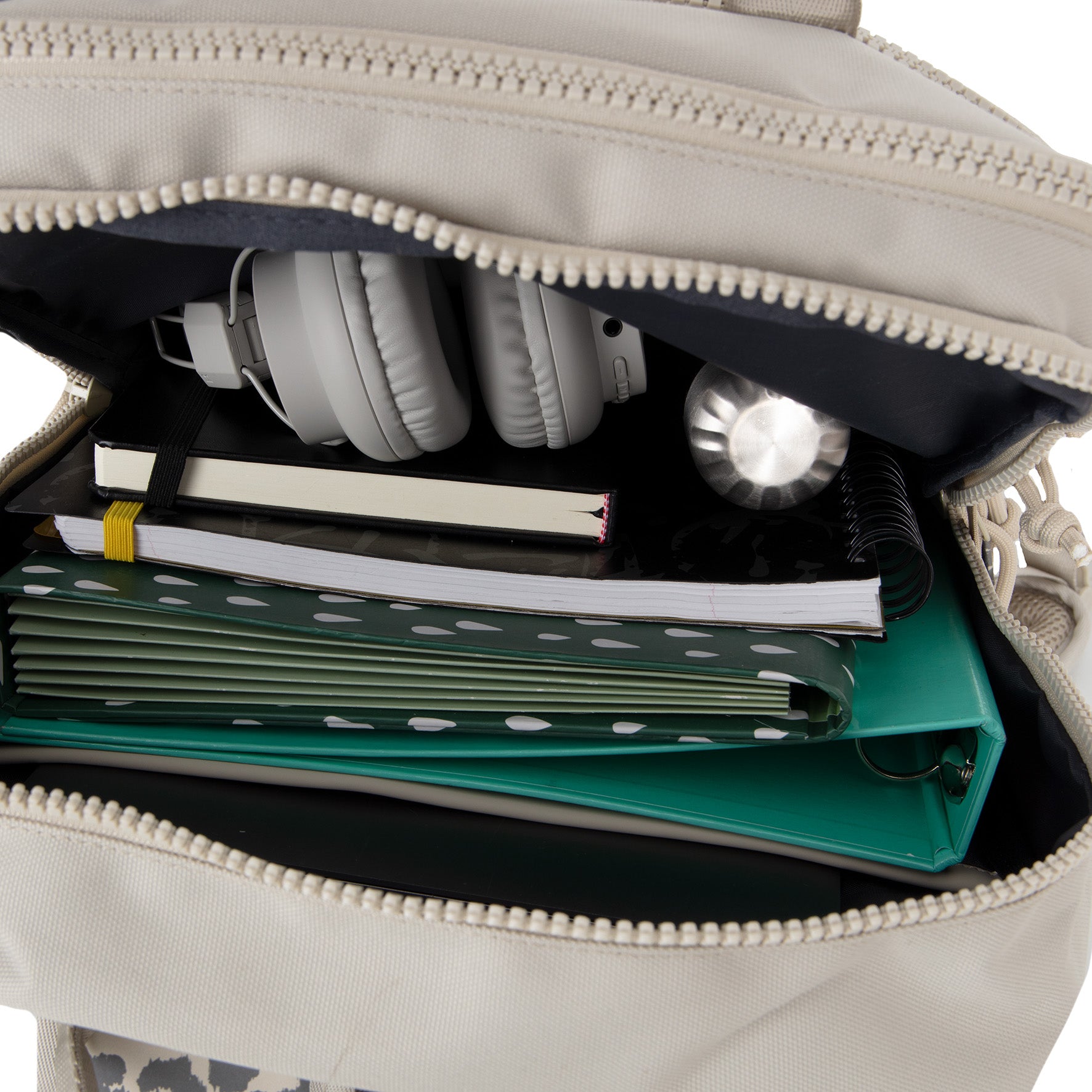 Urban Leopard - Waterafstotende rugzak 'Milwaukee' 20L beige