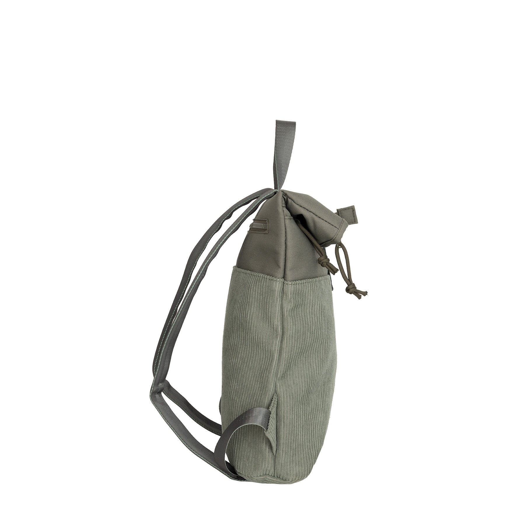 Ribbi - Rolltop backpack 'Los Angeles' mini sage green 7L