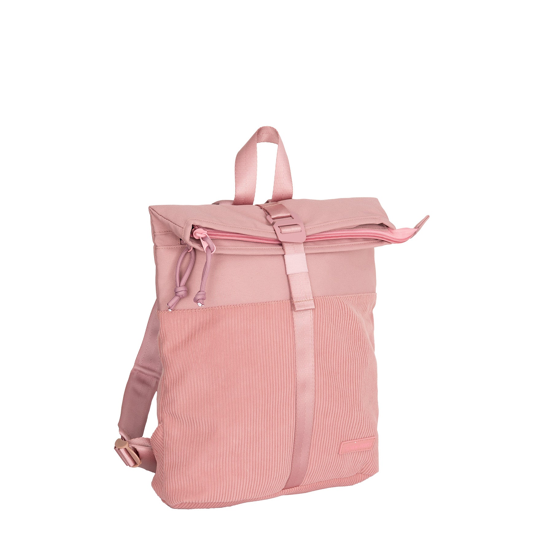 Ribbi - Rolltop backpack 'Los Angeles' mini old pink 7L