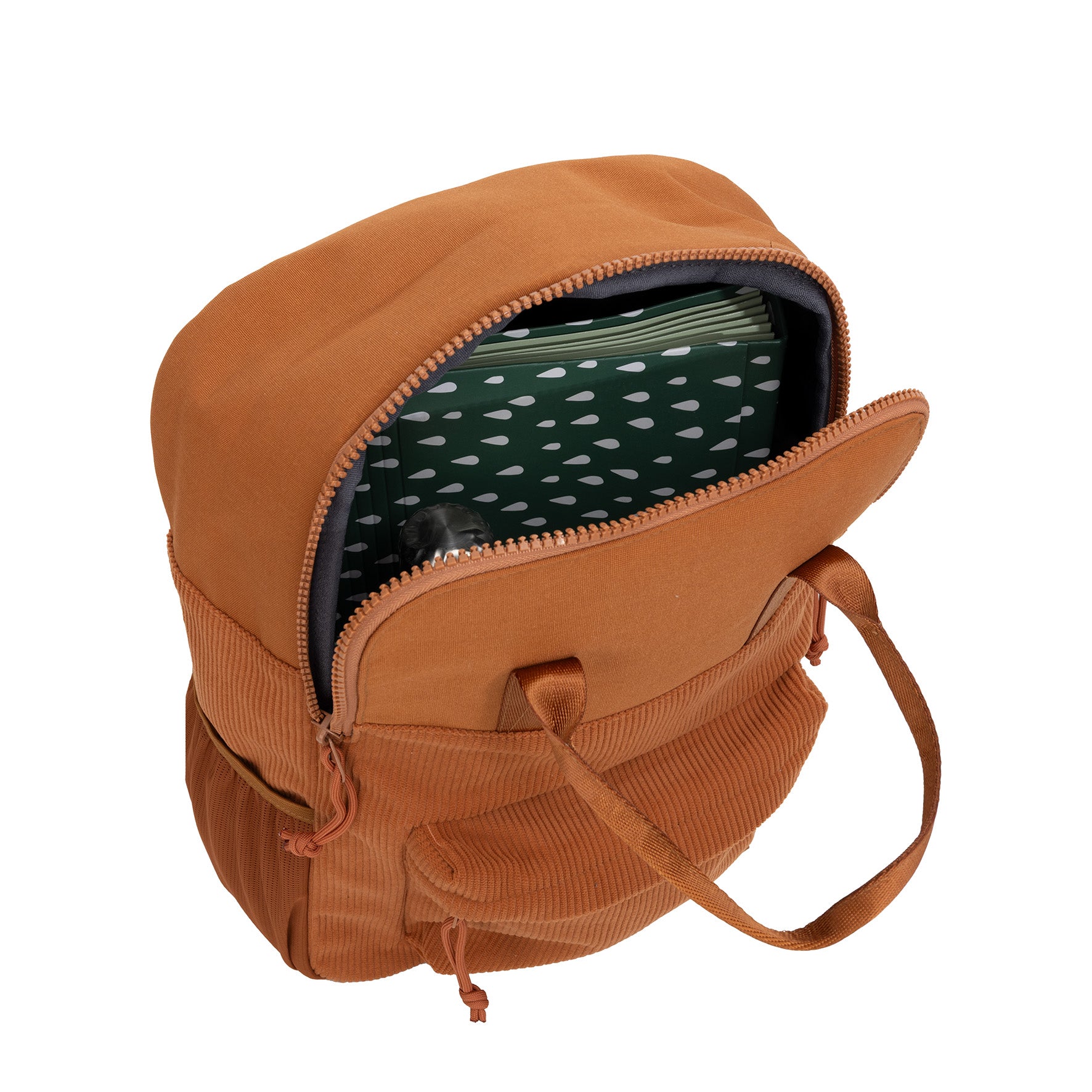 Ribbi - Backpack 'Springfield' coffee brown 13L