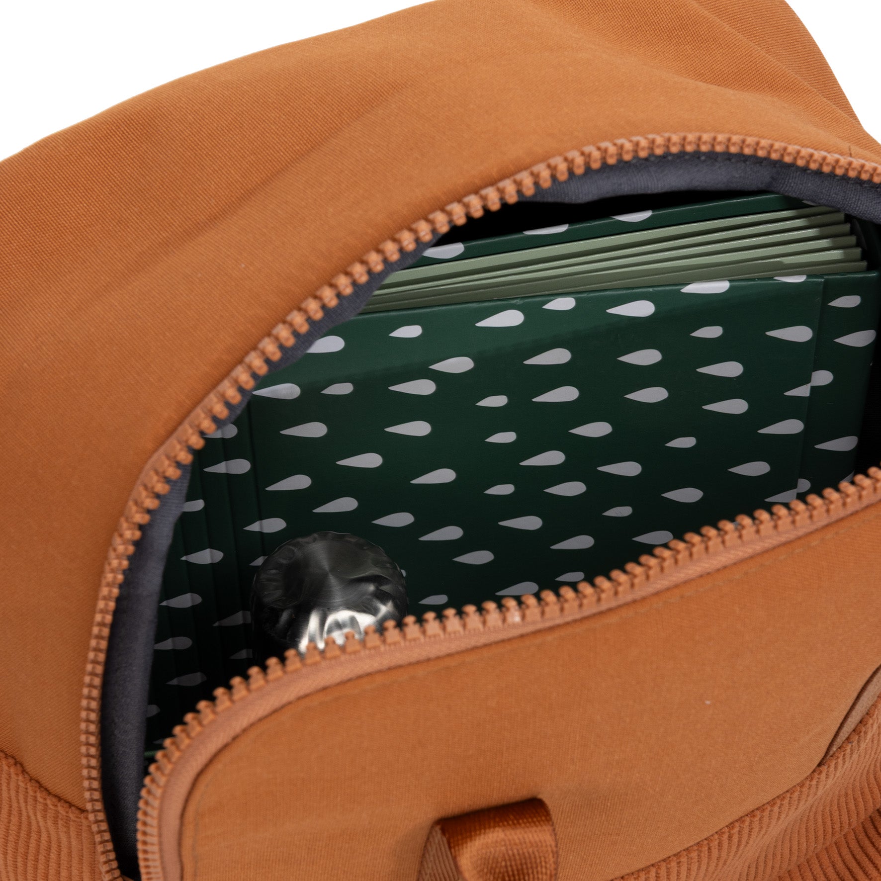 Ribbi - Backpack 'Springfield' coffee brown 13L