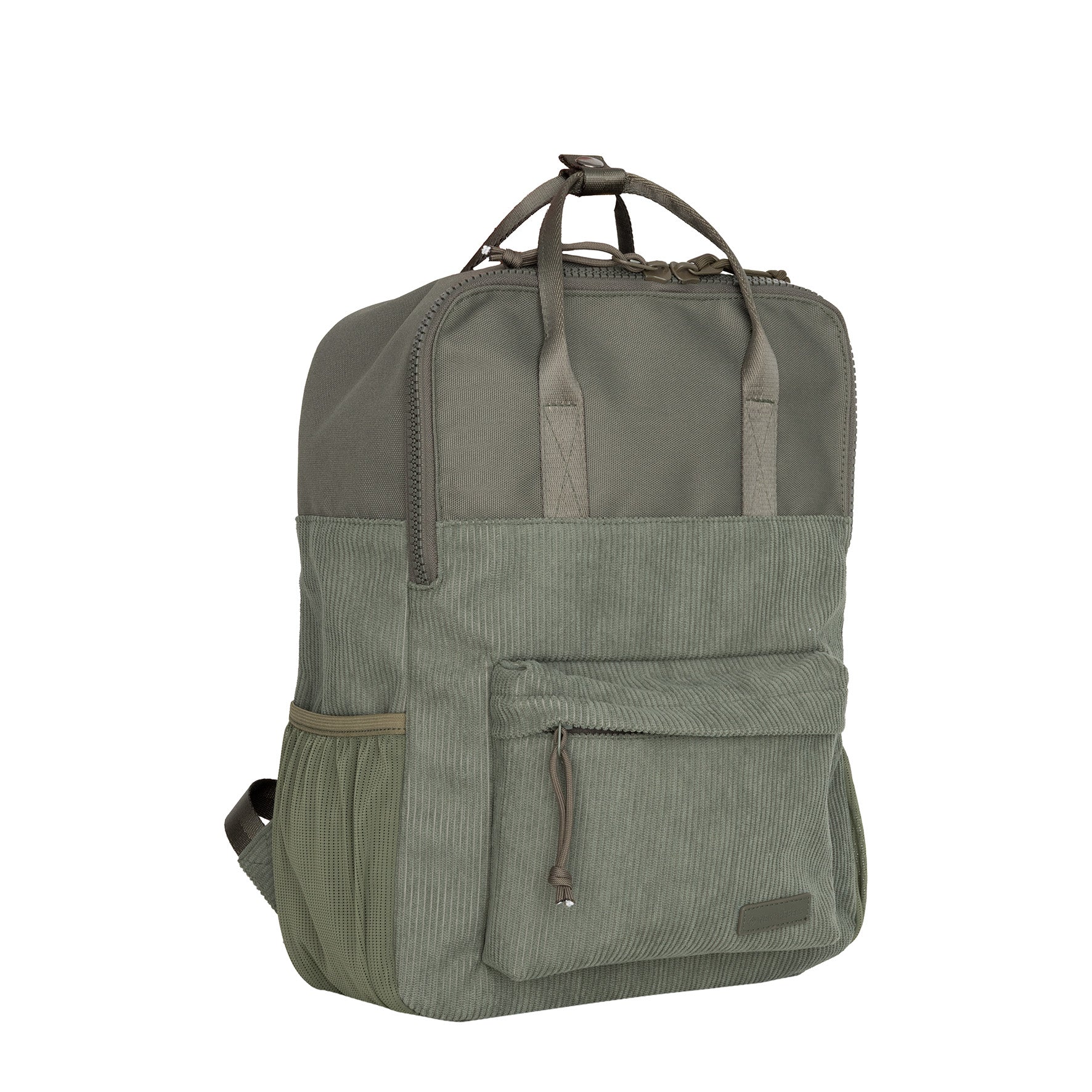Ribbi - Backpack 'Springfield' sage green 13L