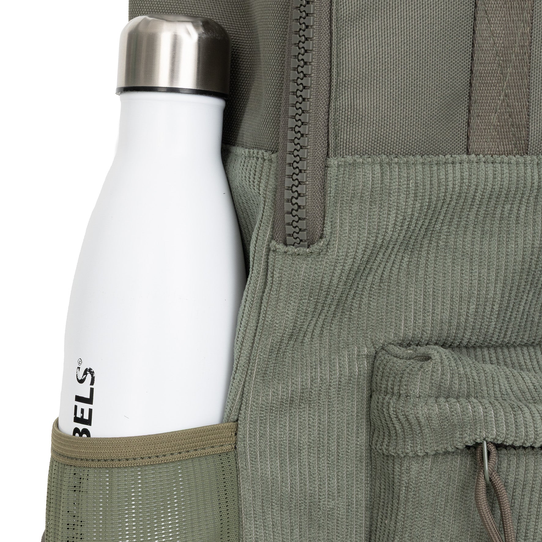 Ribbi - Backpack 'Springfield' sage green 13L