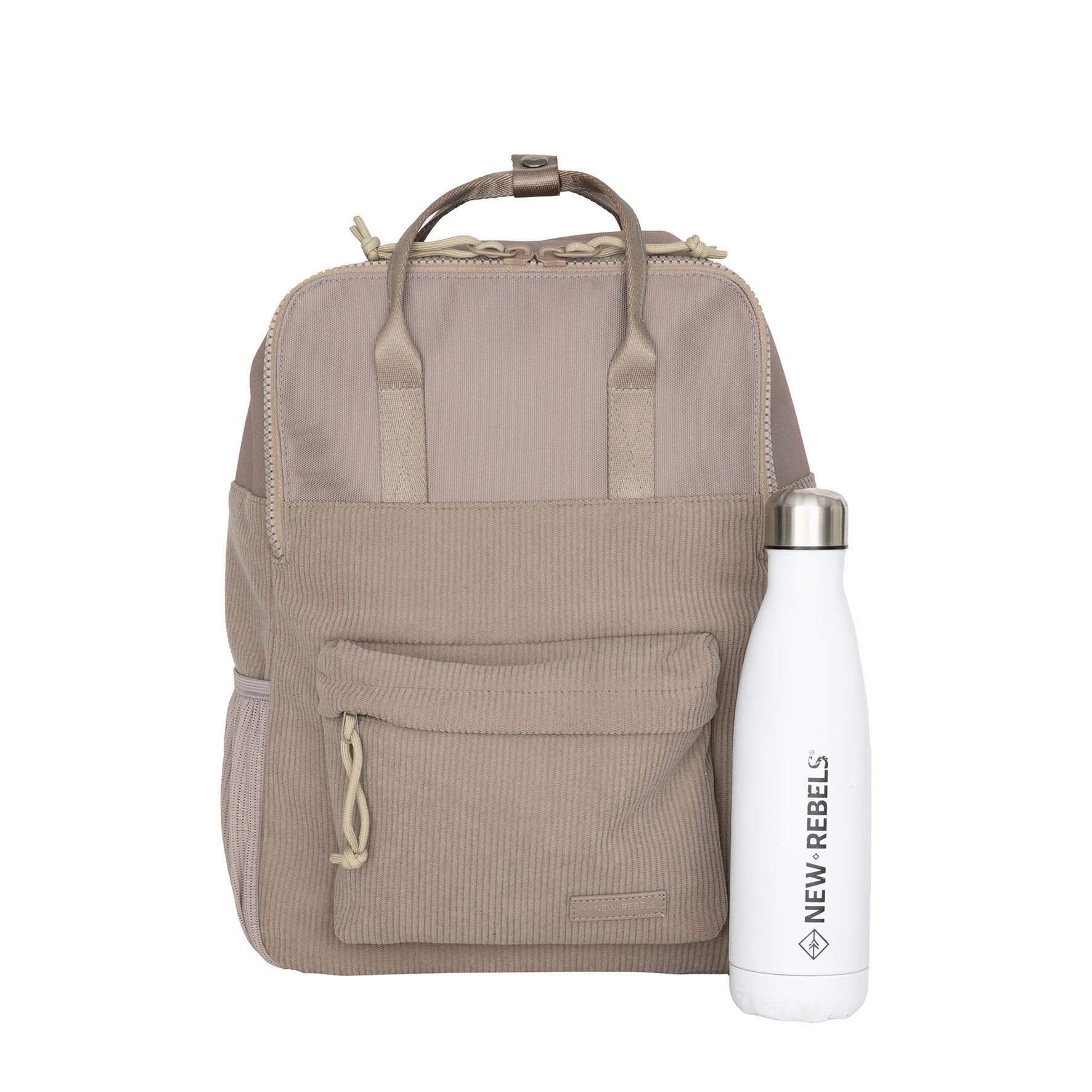 Ribbi - Backpack 'Springfield' taupe 13L