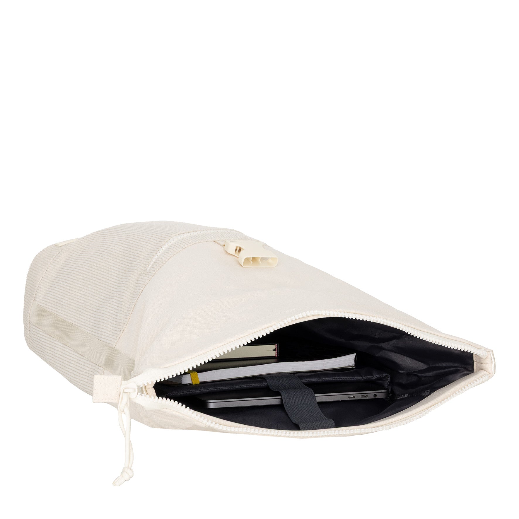 Ribbi - Rolrugzak 'New York' beige 17-21L