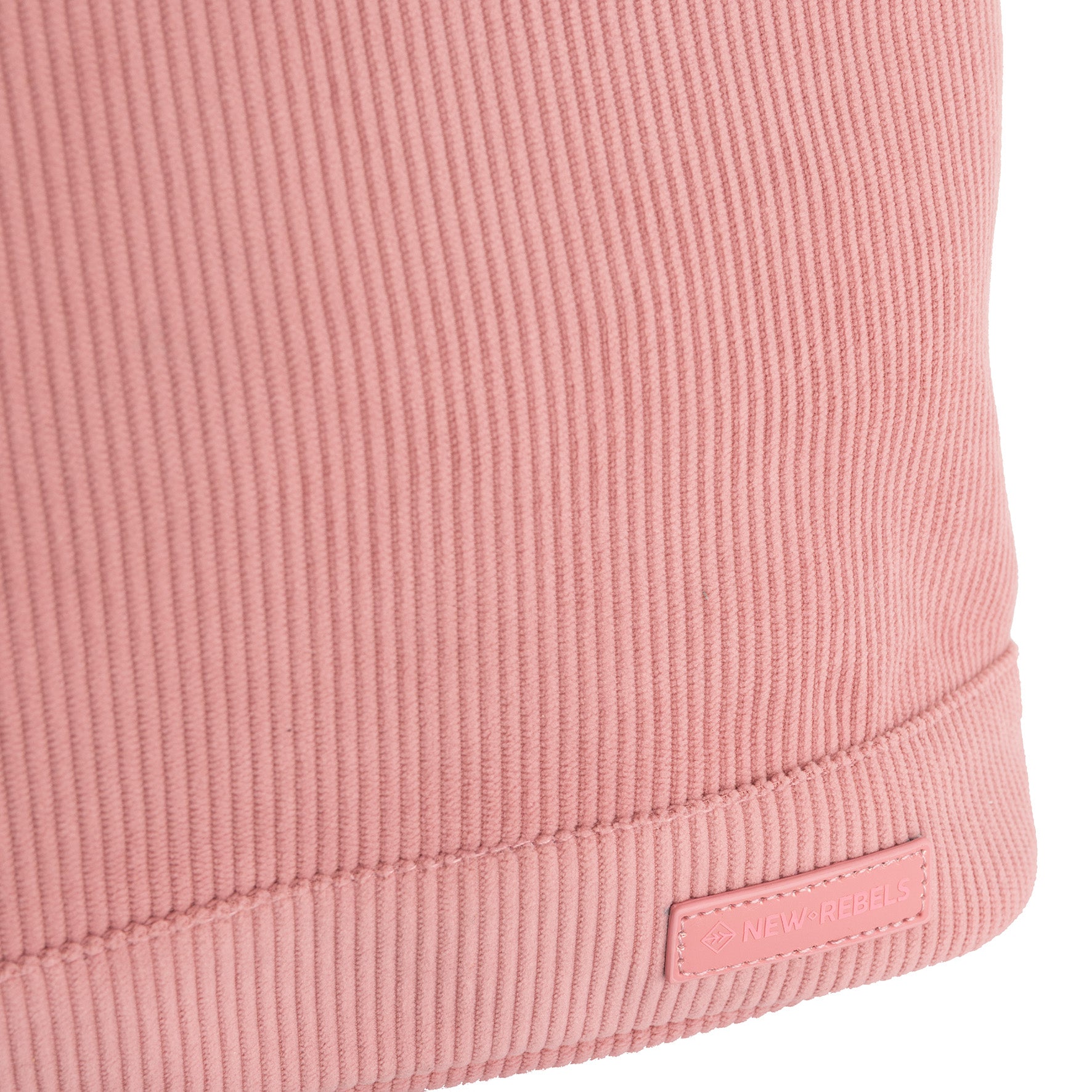 Ribbi - Rolrugzak 'New York' old pink 17-21L